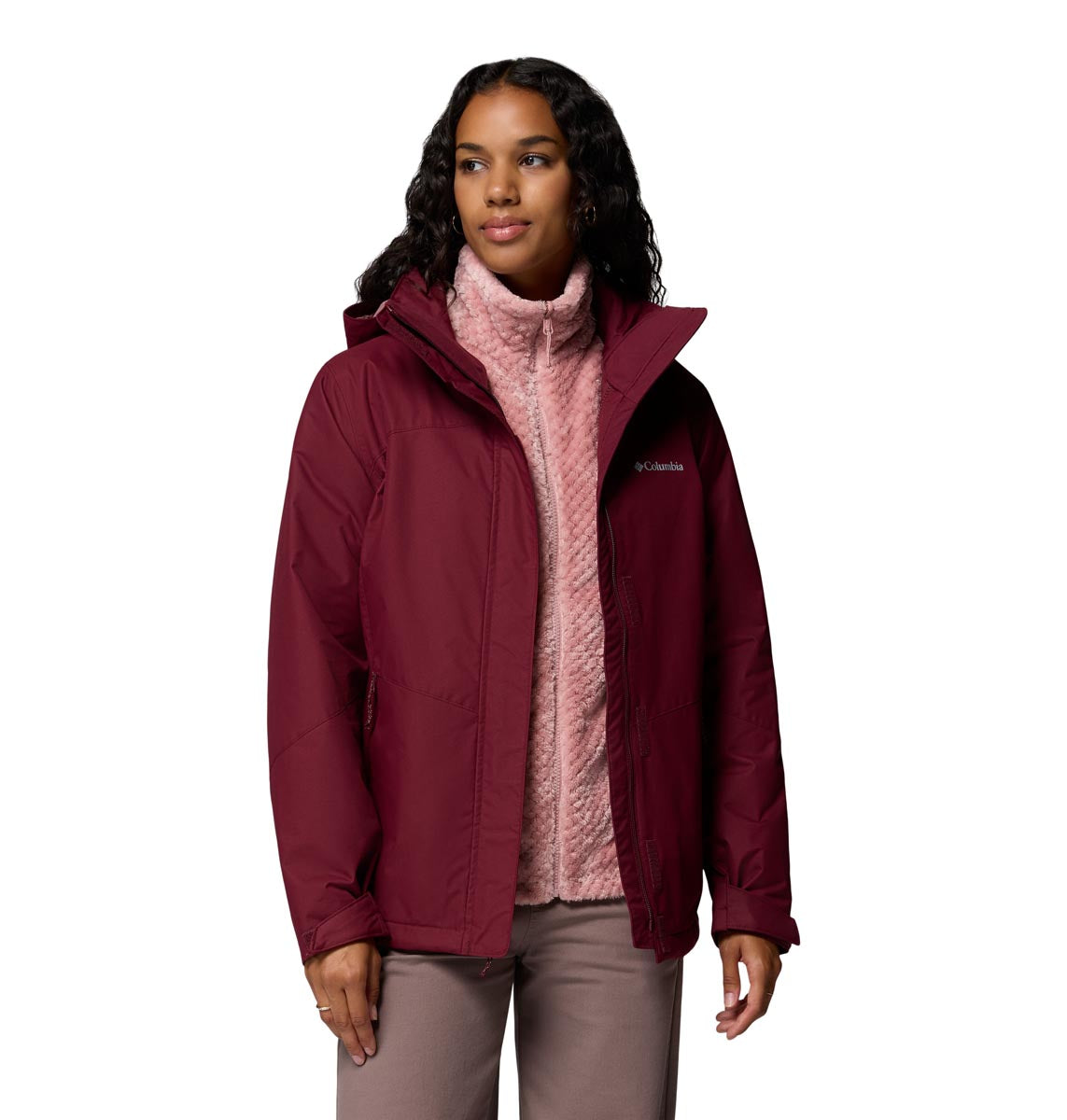 Campera Bugaboo Iii Fleece Omni-Heat Bordó