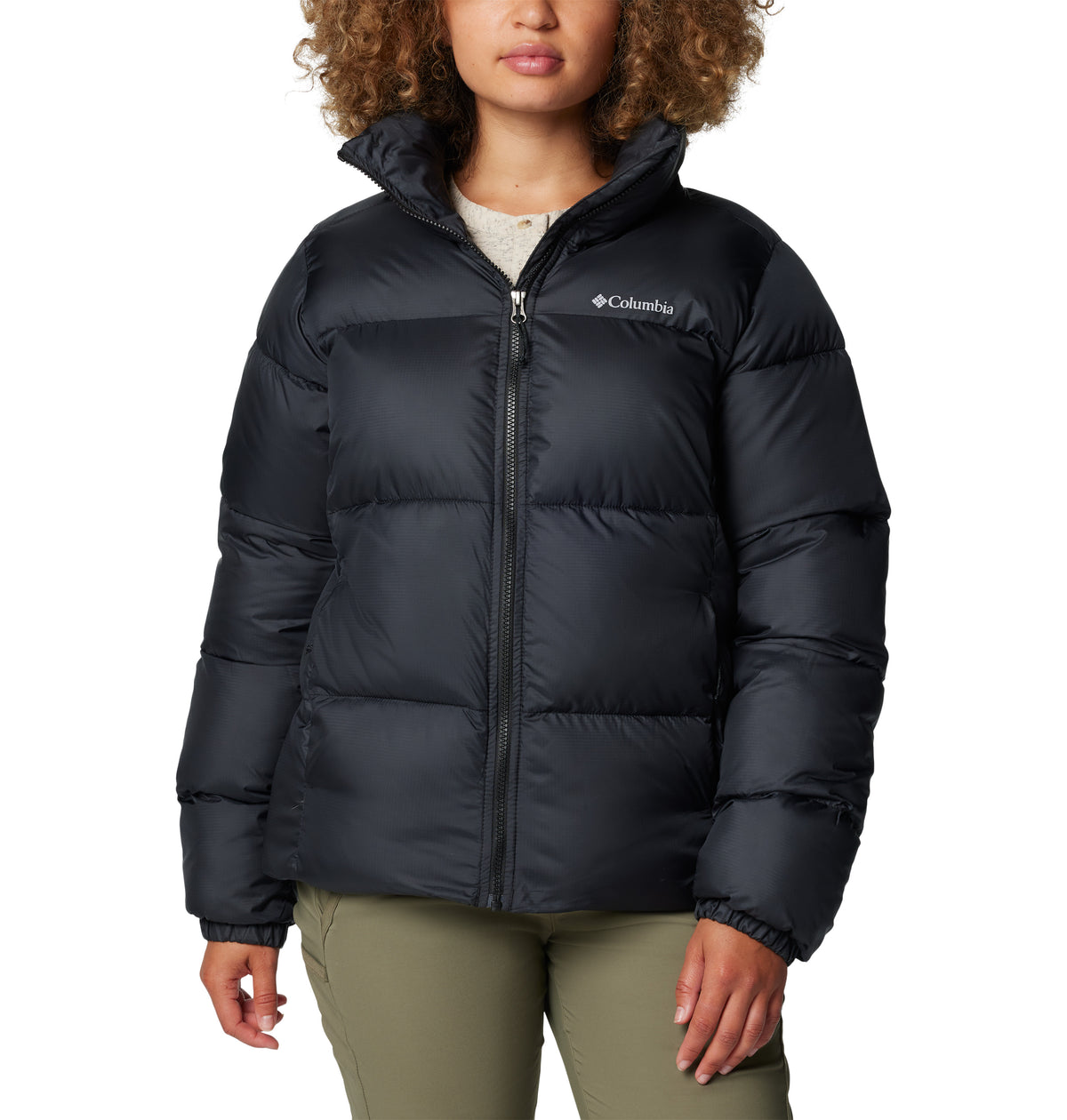 Campera Puffect Ii Full Zip Omni-Shield Negro