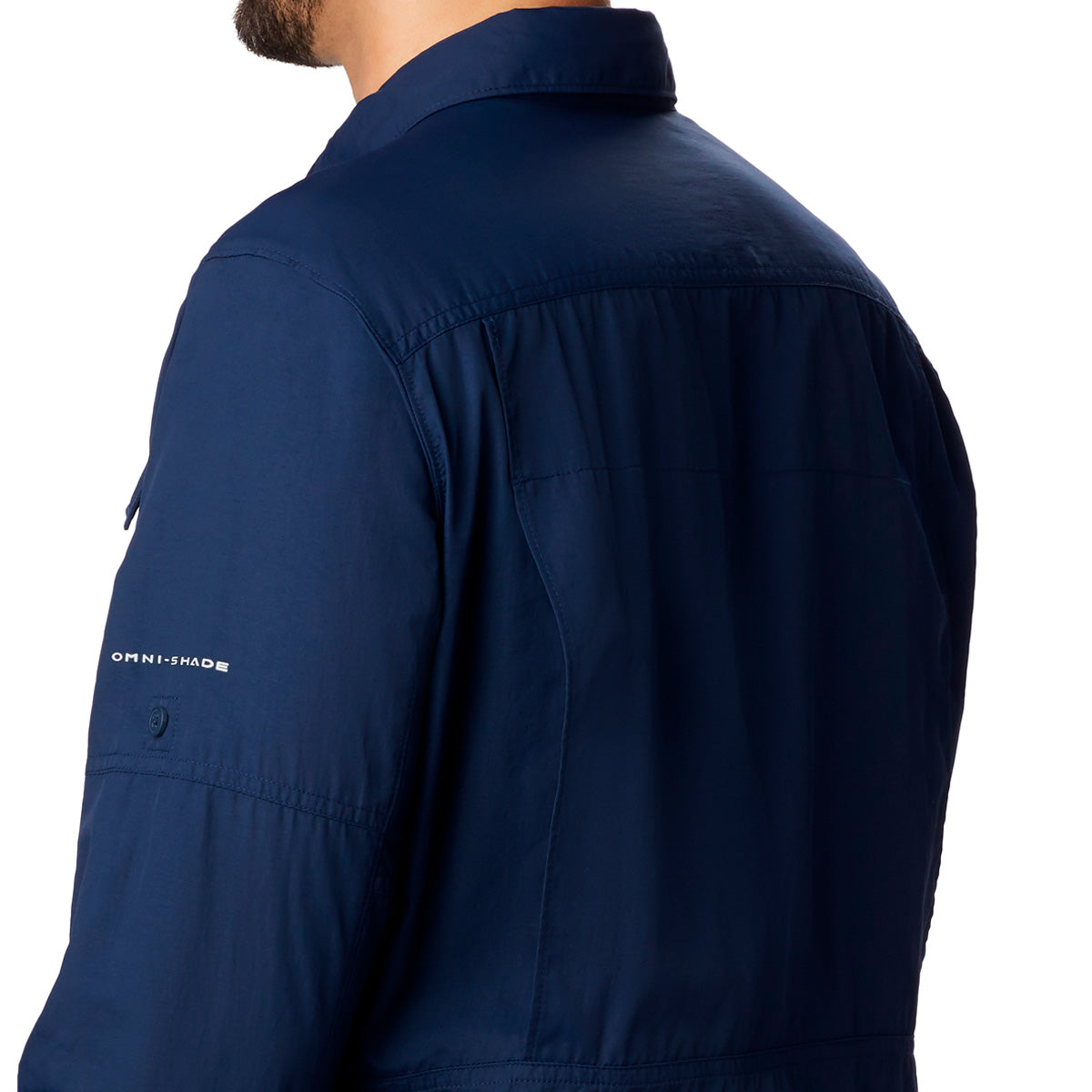 Camisa Manga Larga Silver Ridge 2 Long Omni-Shade Azul Marino