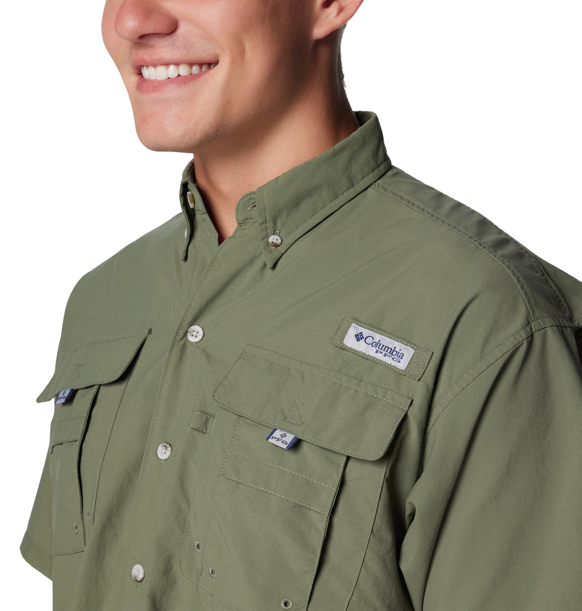 Camisa Manga Corta Bahama Ii S/S Shirt Omni-Shade Verde