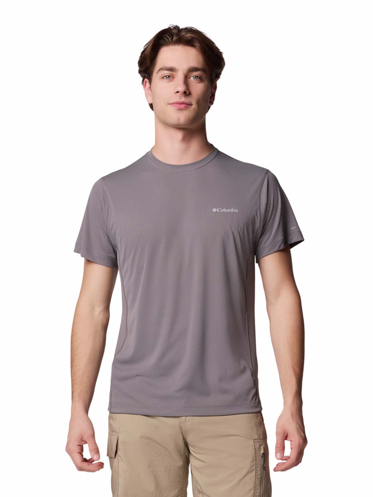 Remera Zero Rules Light Ss Omni-Shade Gris