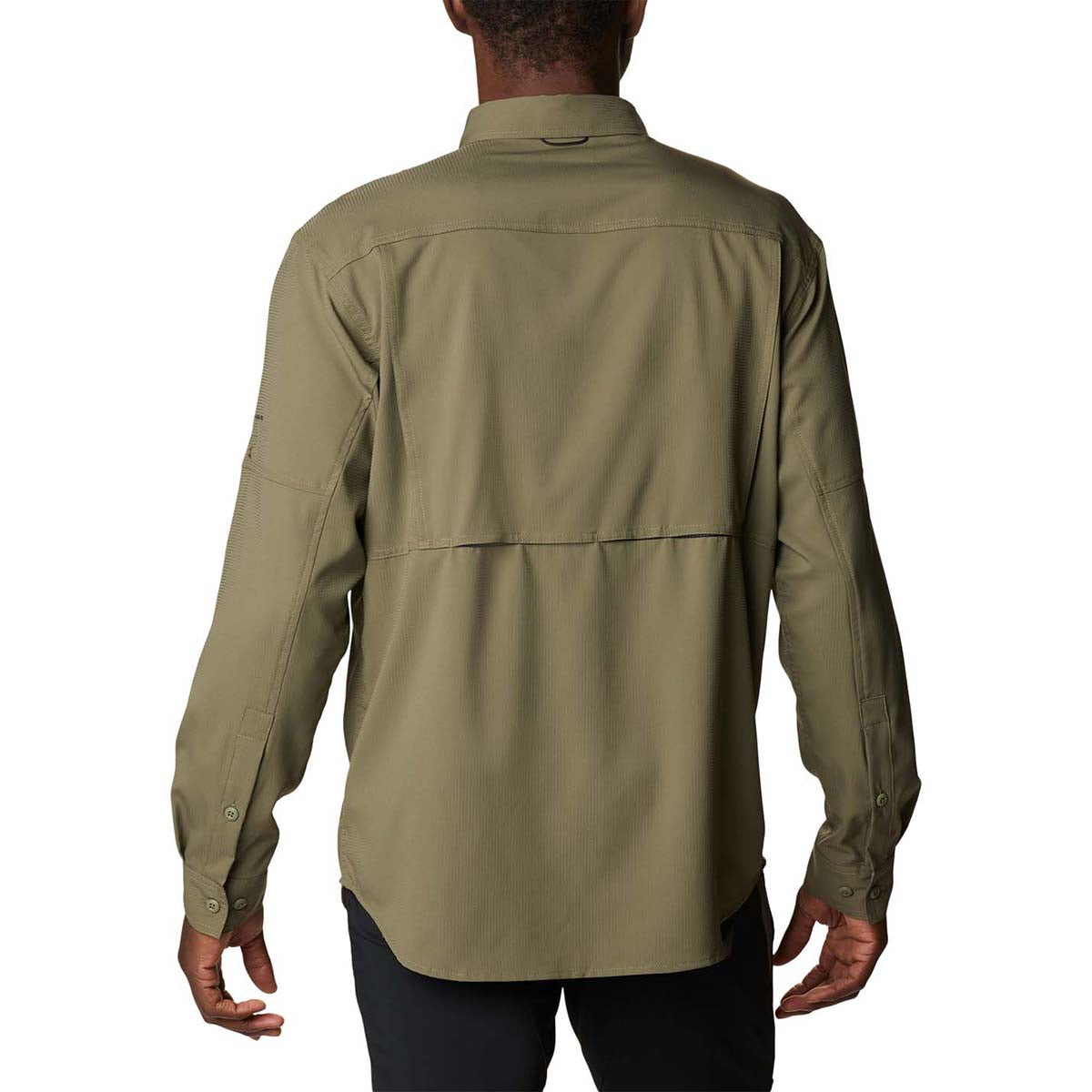 Camisa Manga Larga Silver Rdg Lg Sleeve Omni-Shade Verde