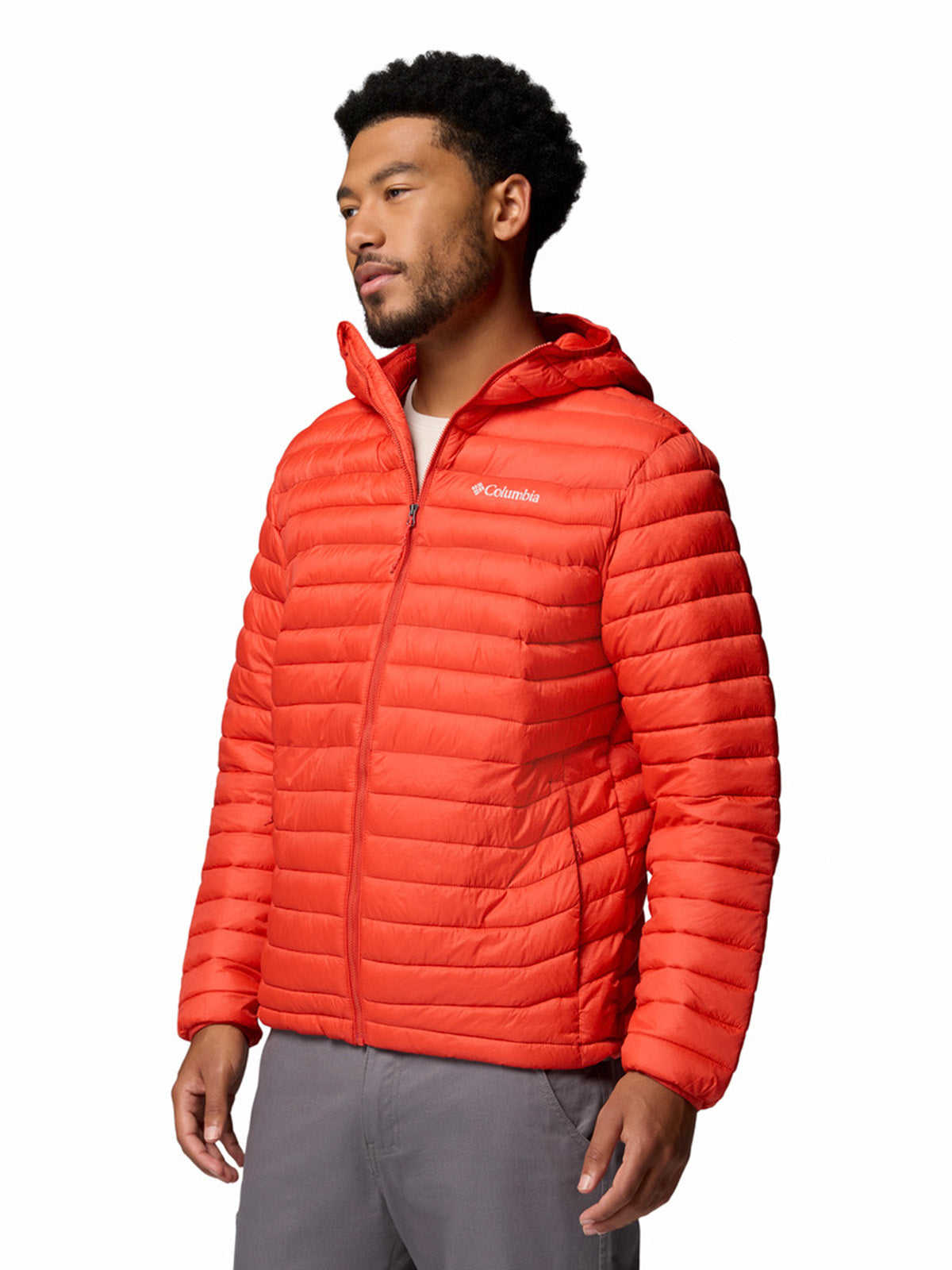 Campera Powder Pass Hooded Omni-Shield Rojo