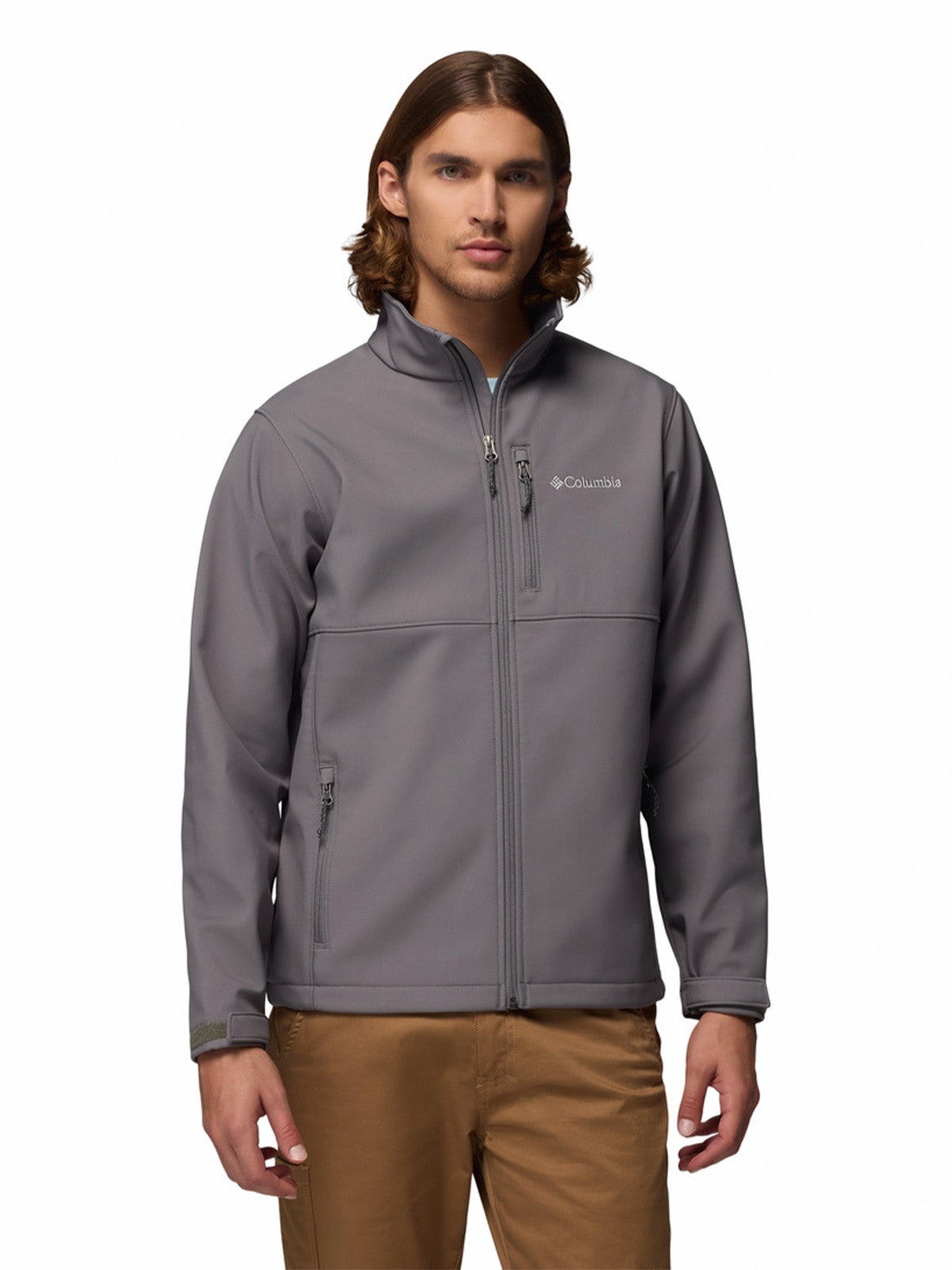 Chaqueta Ascender Soft Shell Omni-Shield Gris