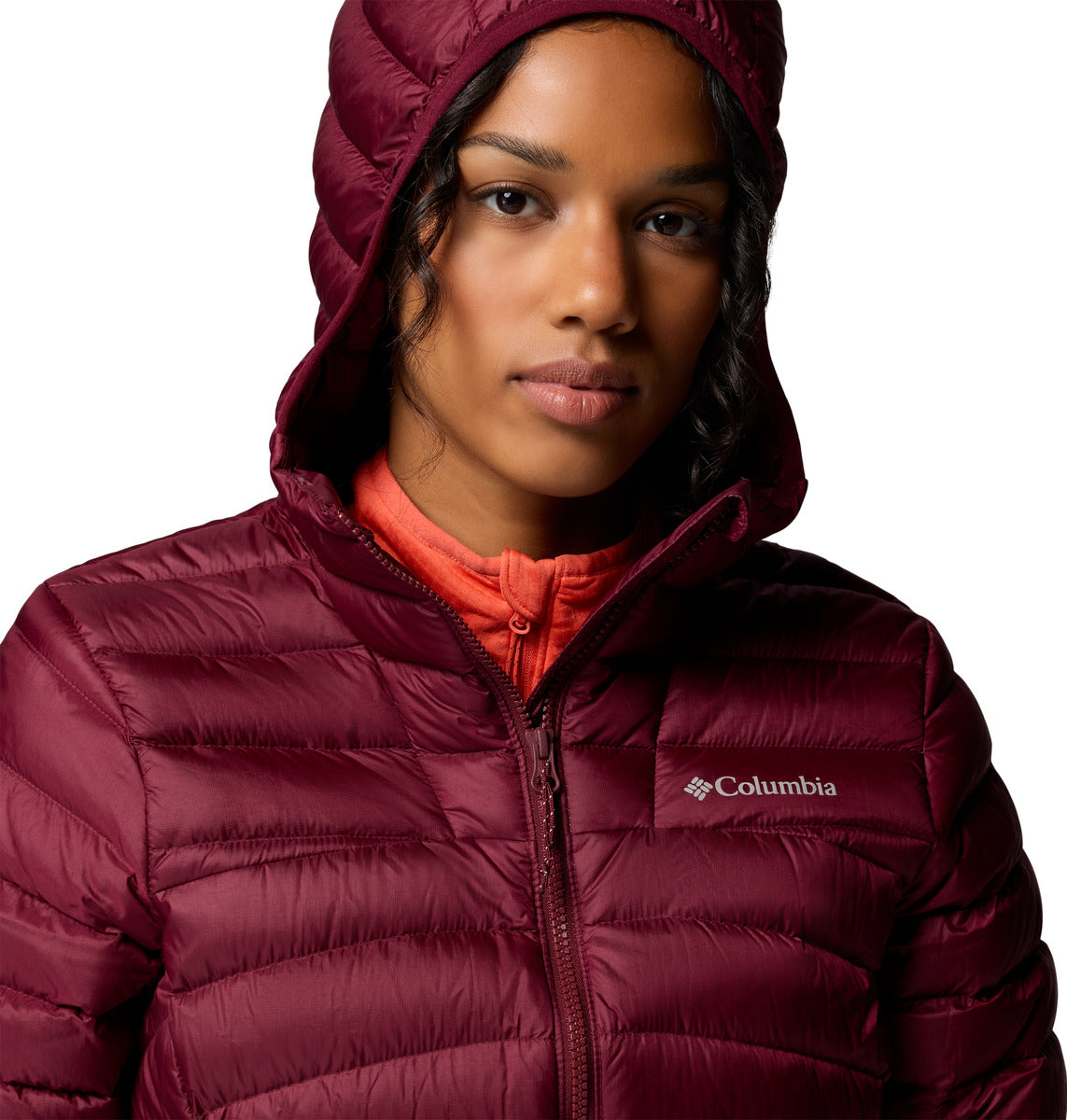 Campera Corelite Down Jacket Omni-Shield Bordó
