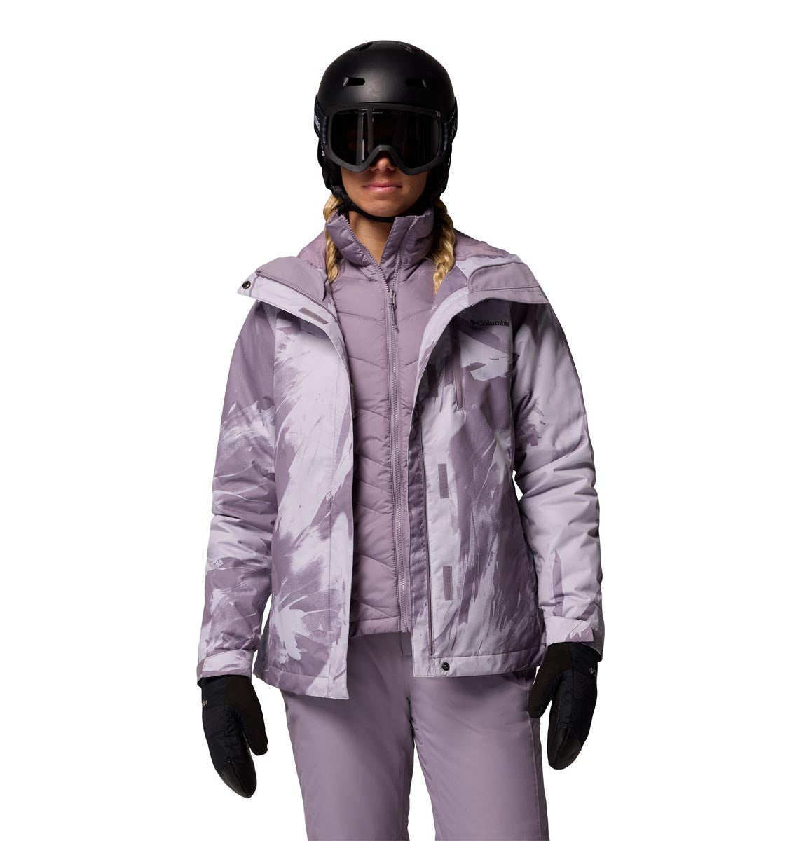 Campera Whirlibird V Printed Omni-Heat Violeta