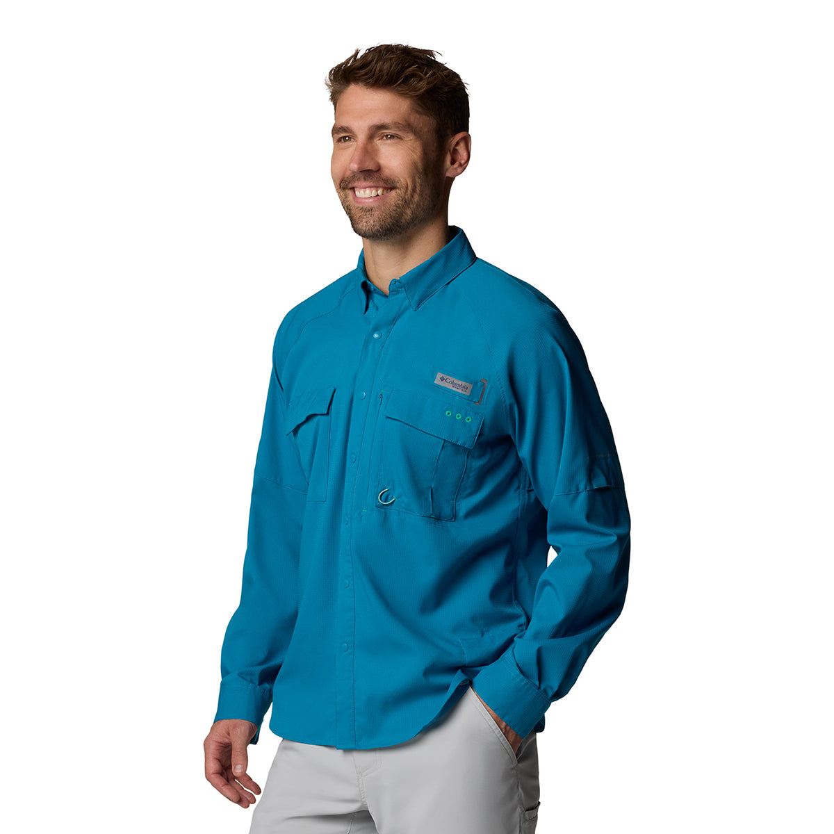 Camisa Manga Larga Shadowcaster Zero Ls Omni-Freeze Azul