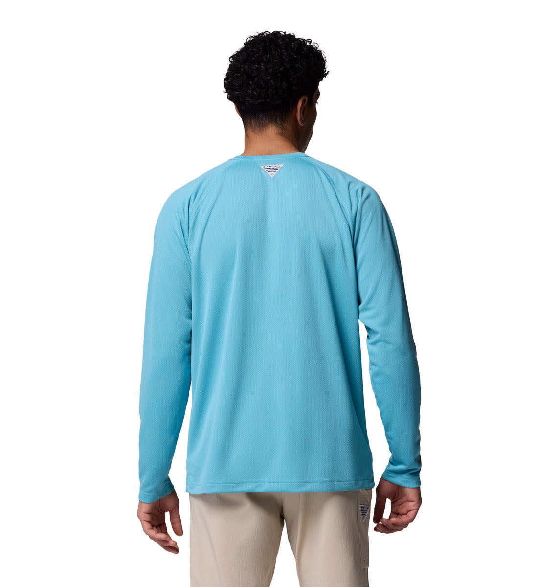 Remera Pfg Solar Stream Ls Omni-Wick Azul