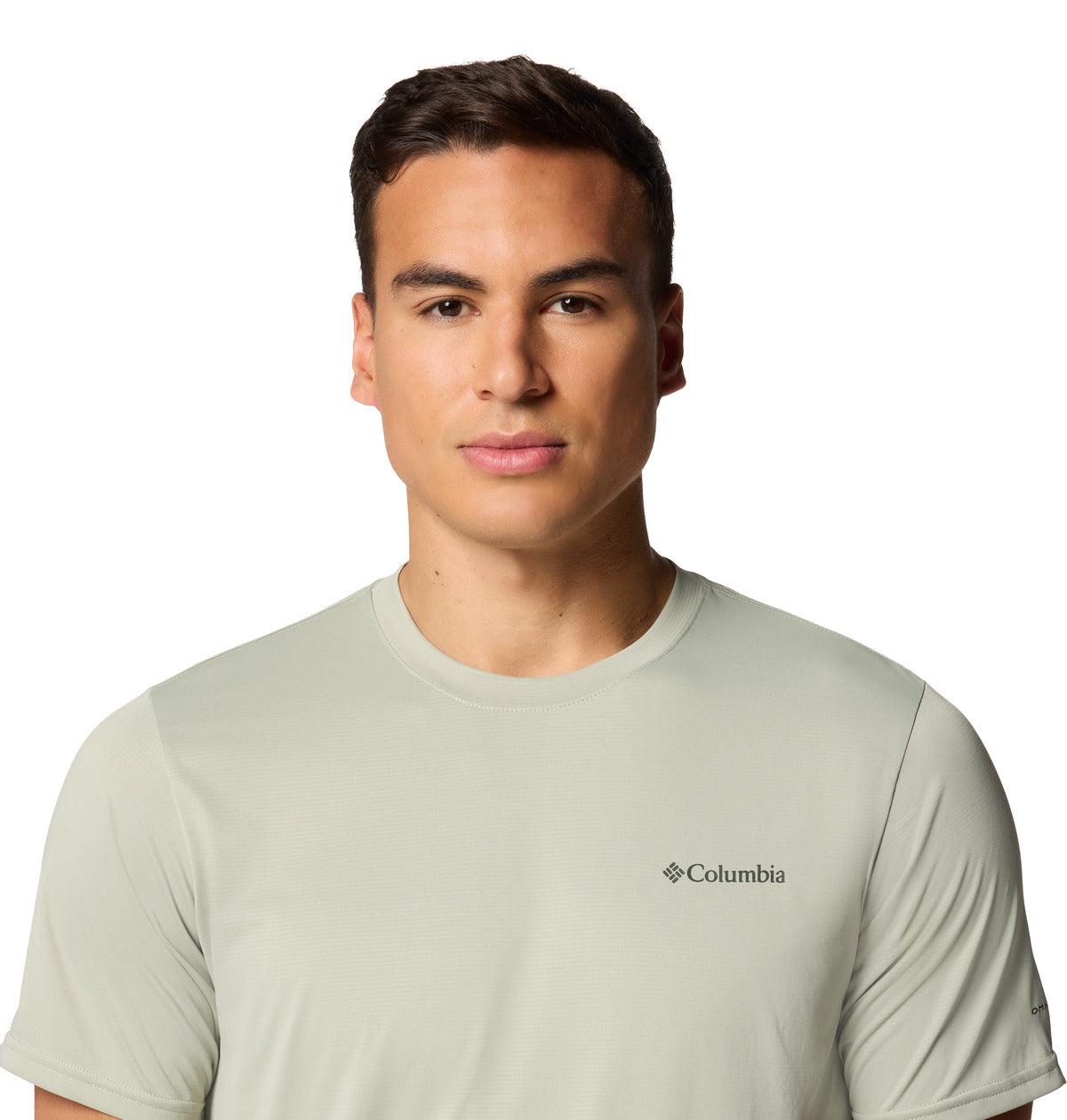 Remera Columbia Hike Crew Omni-Wick Verde