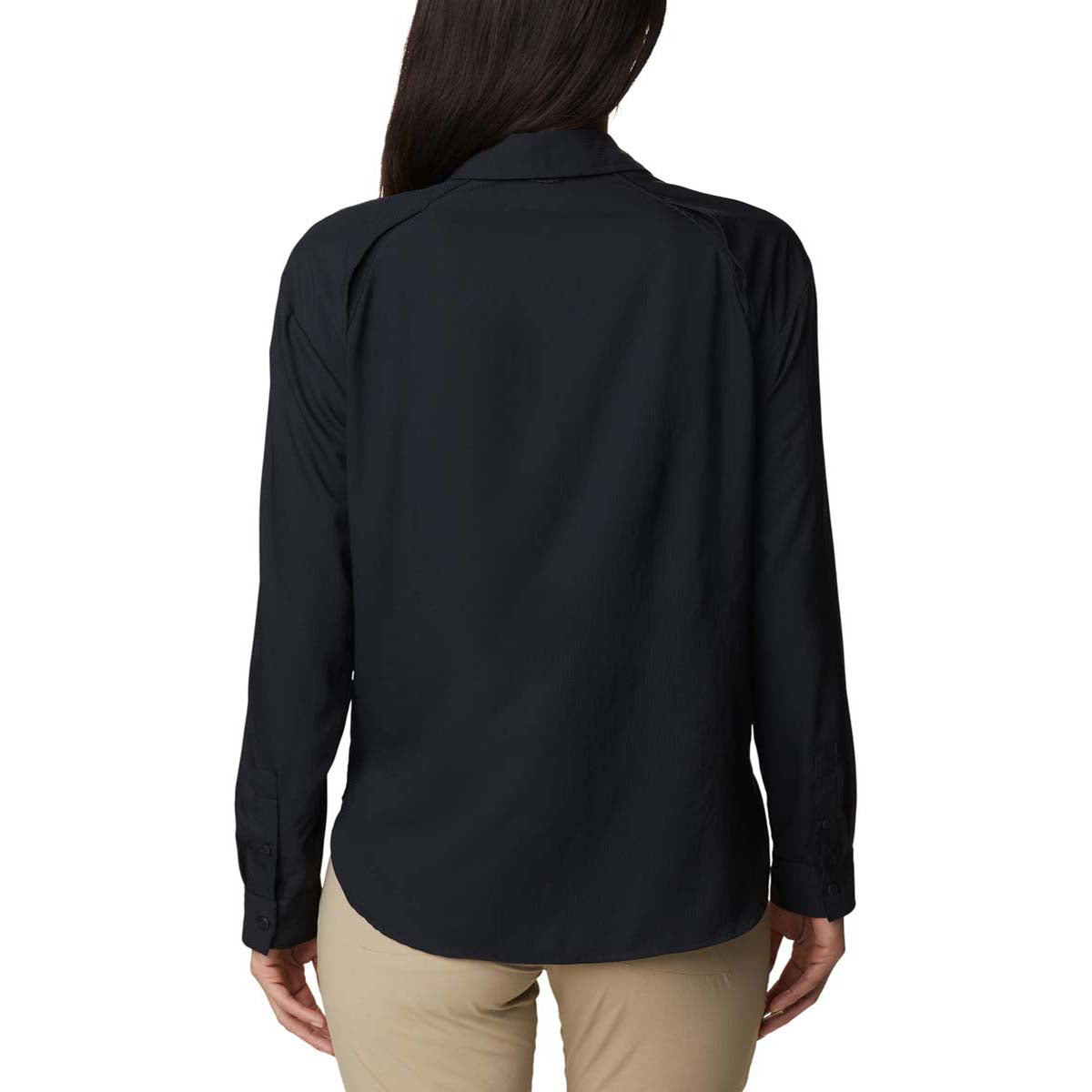 Camisa Manga Larga Silver Ridge Utility  Negro