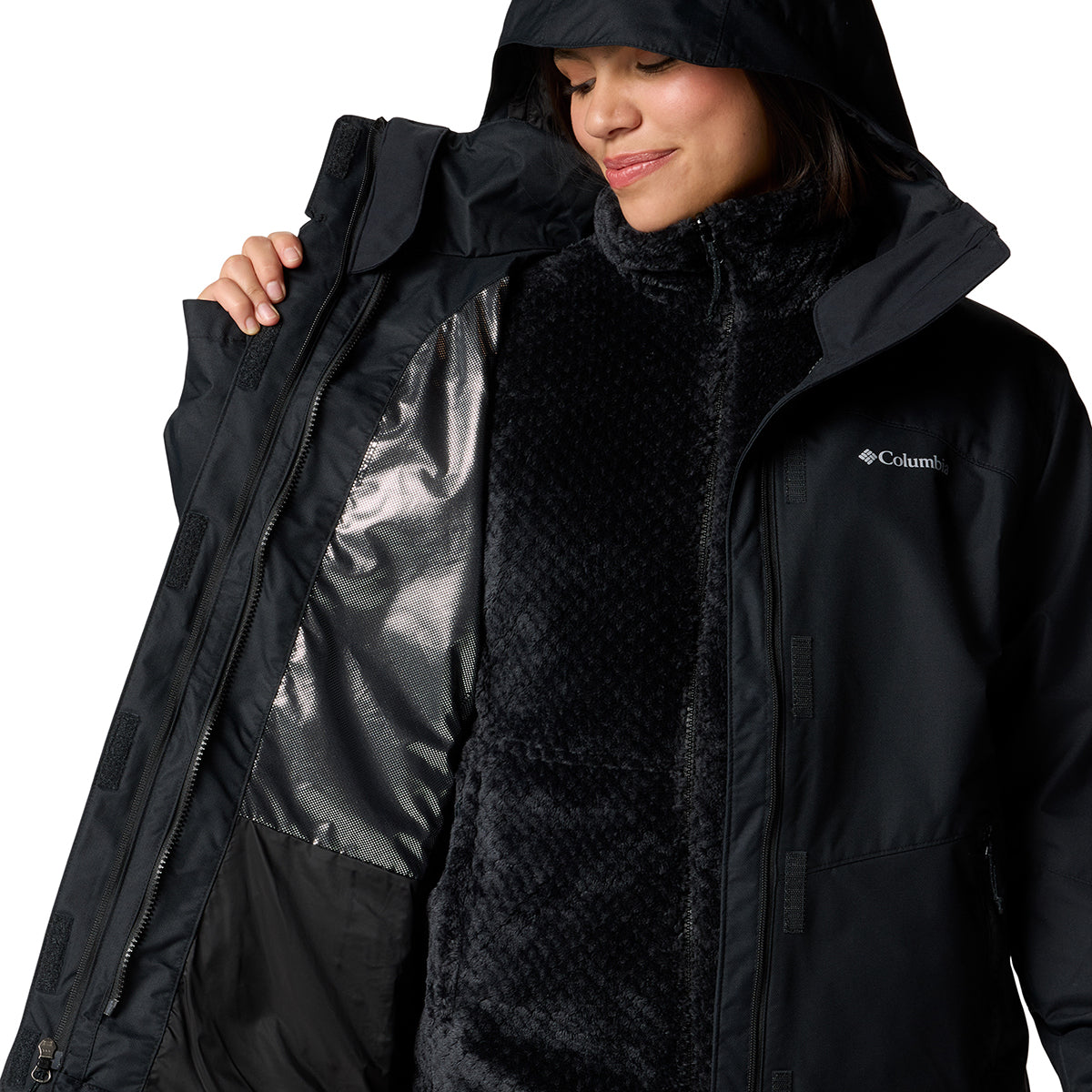 Campera Bugaboo Iii Fleece Omni-Heat Negro
