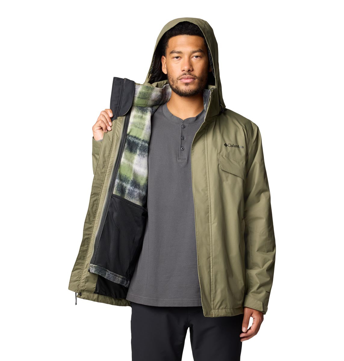 Campera Bugaboo Iii Fleece Omni-Tech Verde