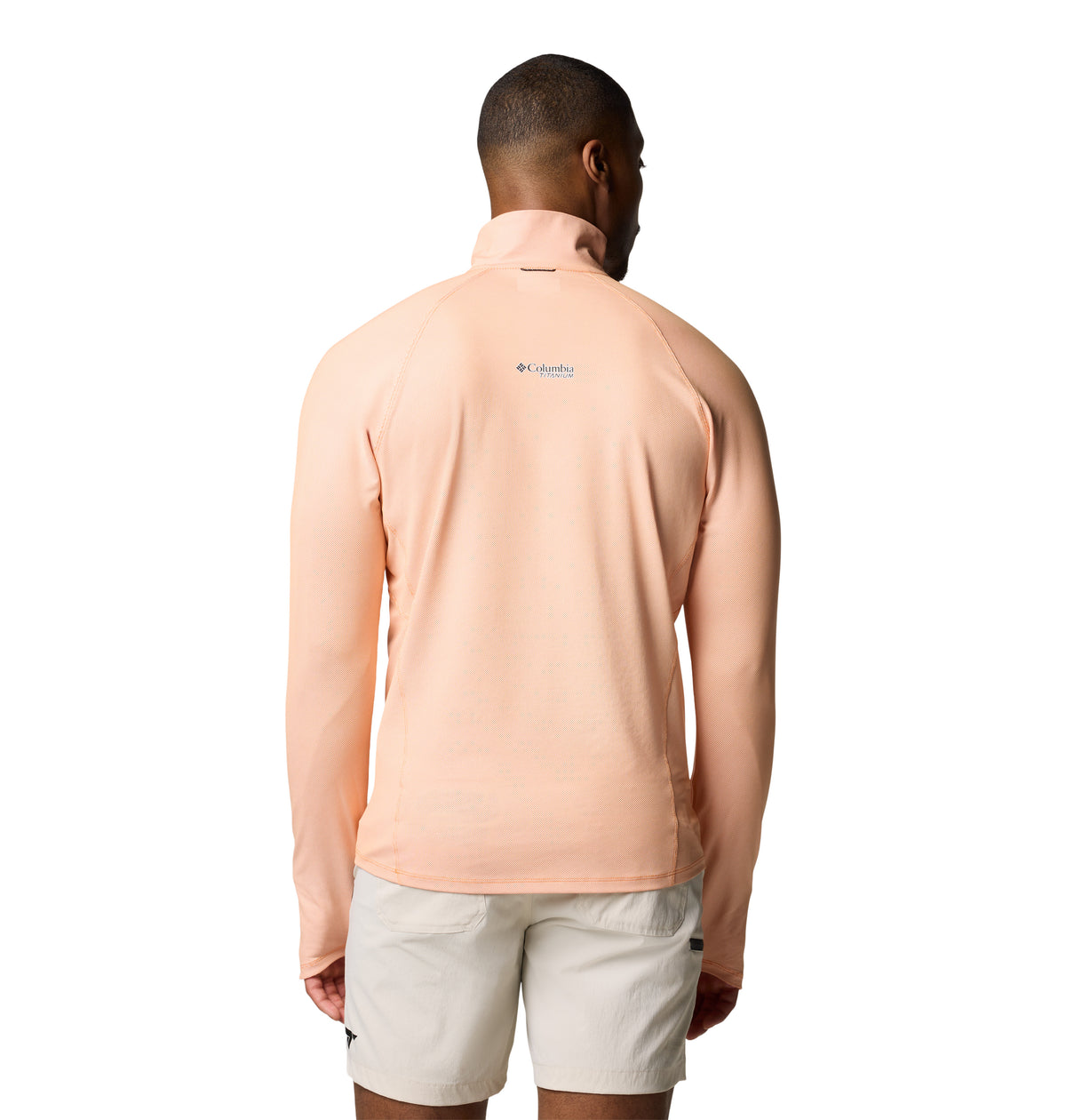 Buzo Summit Valley Half Z Omni-Freeze Naranja
