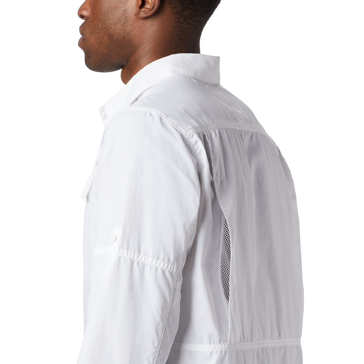 Camisa Manga Larga Silver Ridge 2 Long Omni-Shade Blanco