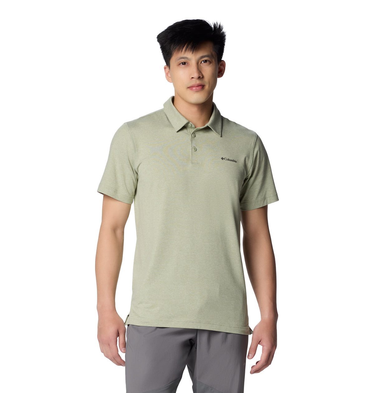 Polo Tech Trail Polo Omni-Shade Verde