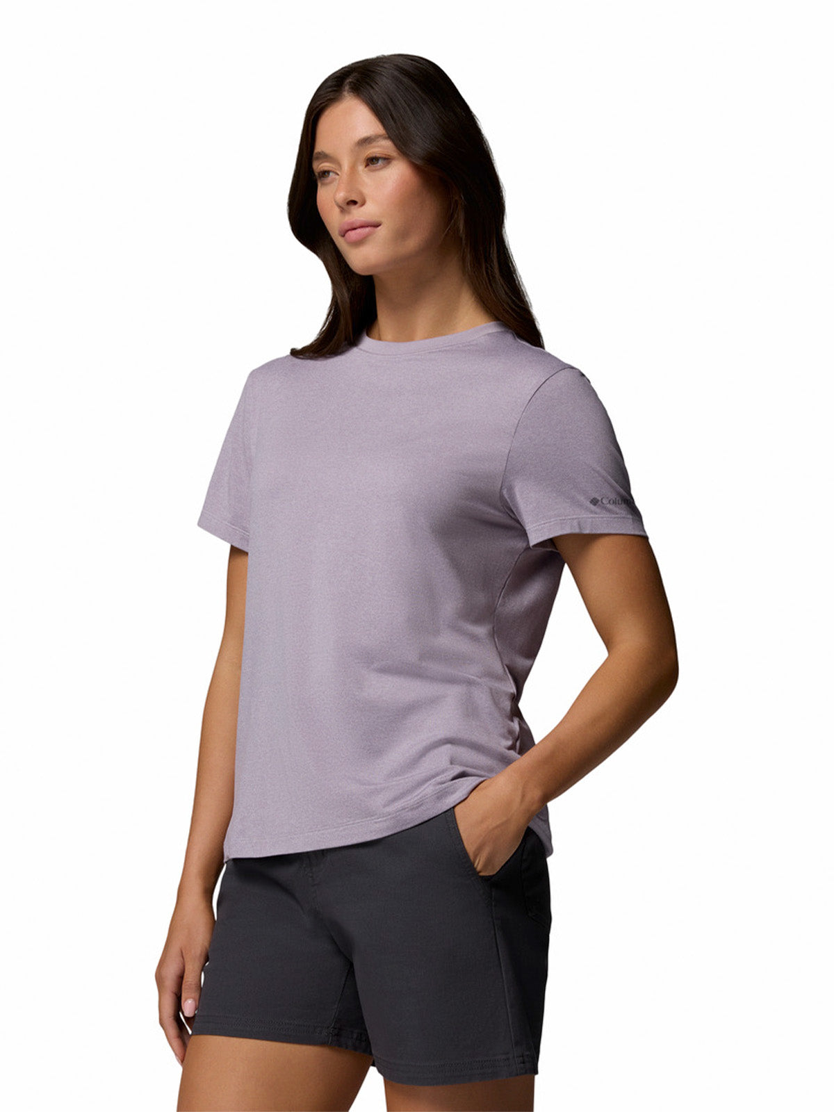 Remera Parsons Point Logo Omni-Shade Lila