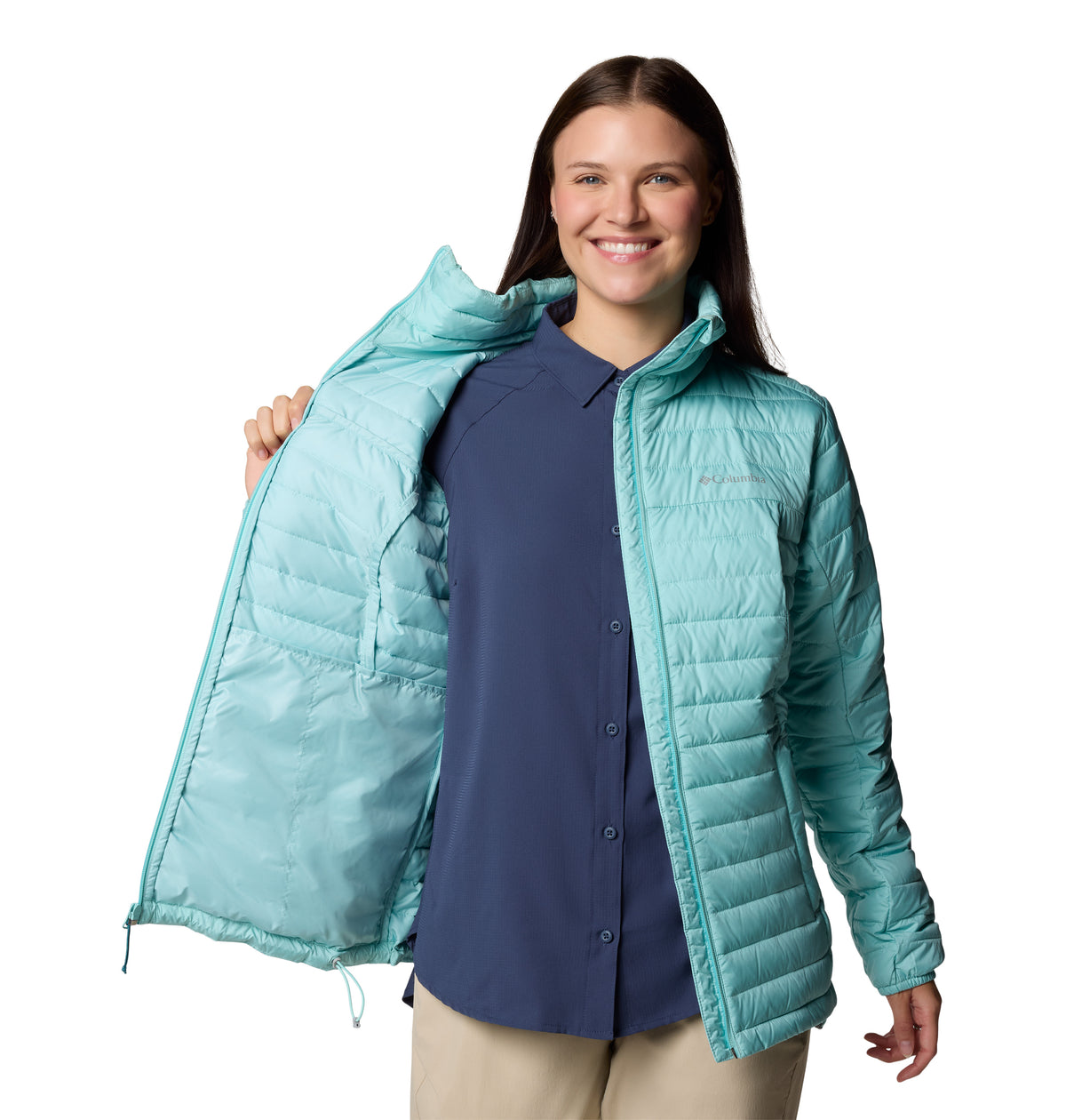 Campera Silver Falls Ii Full Omni-Shield Blanco