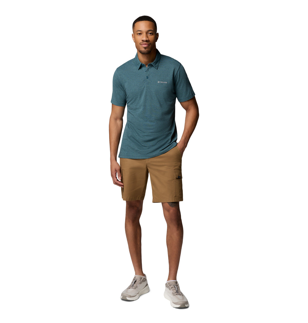 Remera Havercamp Pique Polo Omni-Wick Azul