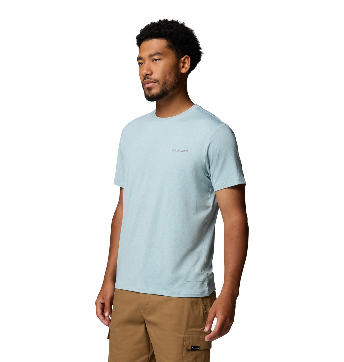 Remera Parsons Point Ss Omni-Shade Azul