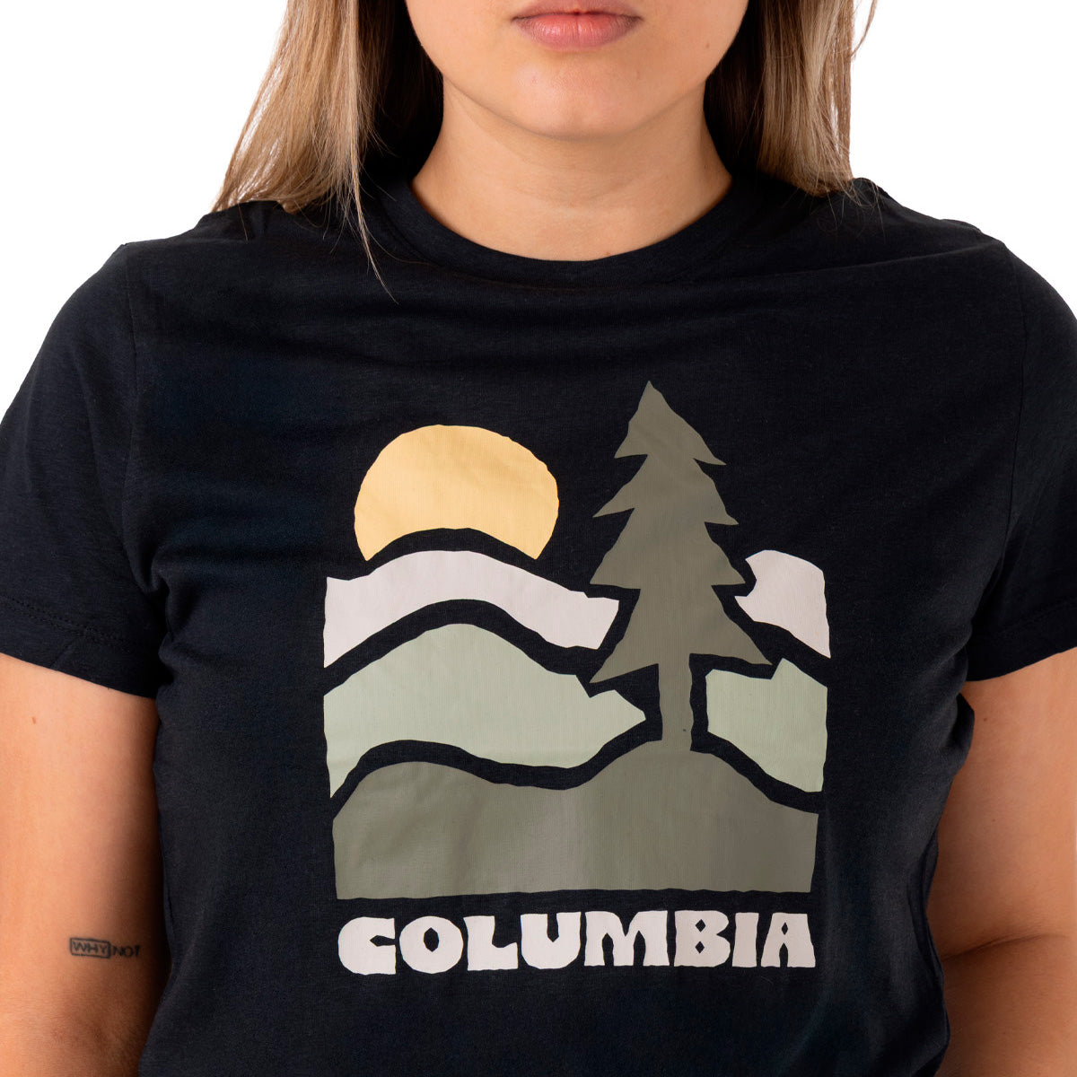 Remera Ruby Springs Graphic  Negro