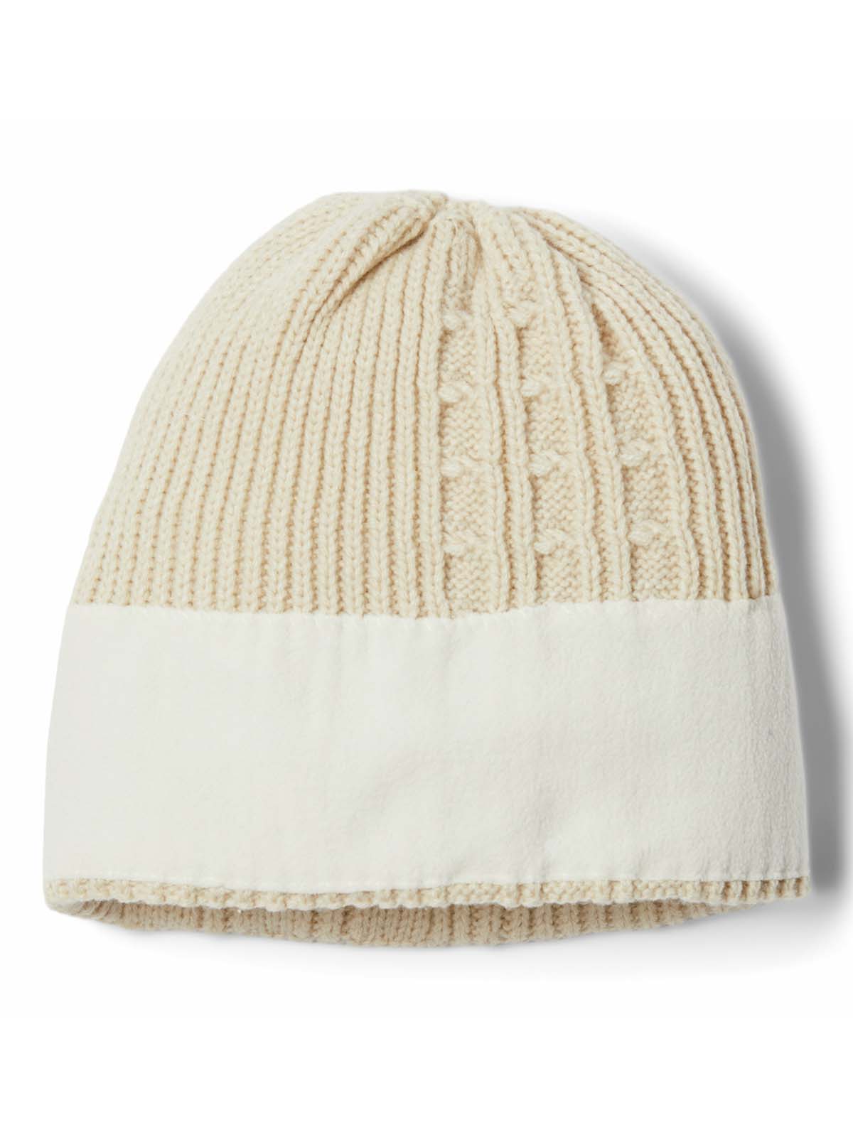 Gorro Agate Pass Cable Kni  Blanco