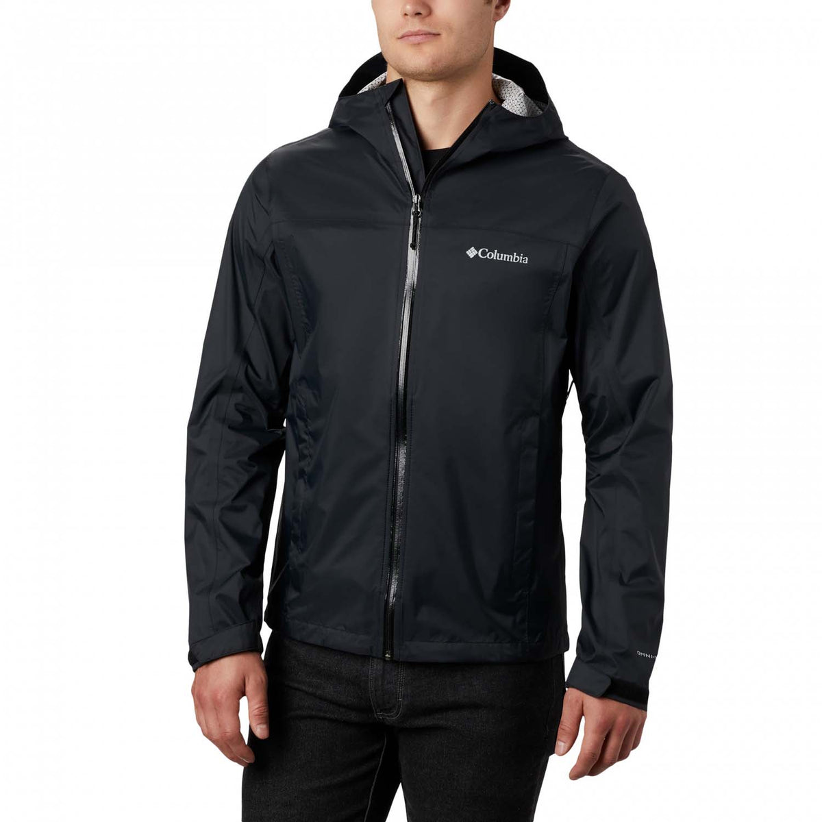 Impermeable Evapouration Jacket Trail Negro