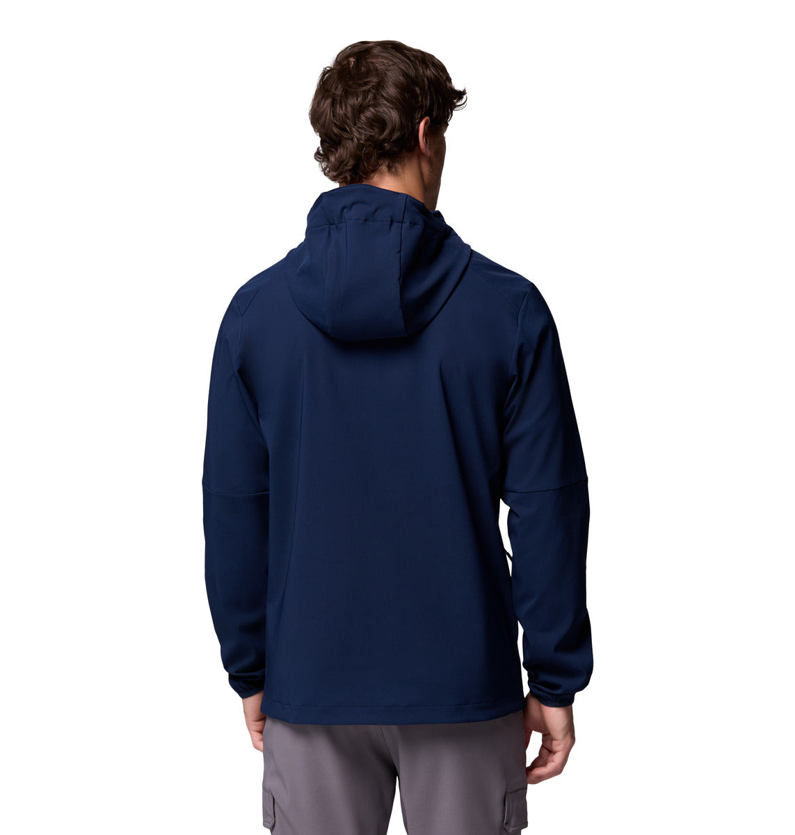 Camisa Tech Softshe Hoodie Omni-Shield Azul Marino