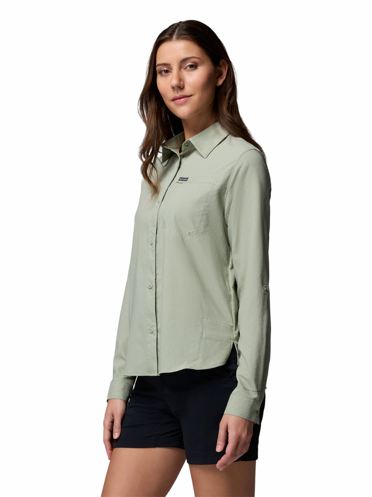 Remera Silver Ridge Utility Omni-Shade Verde