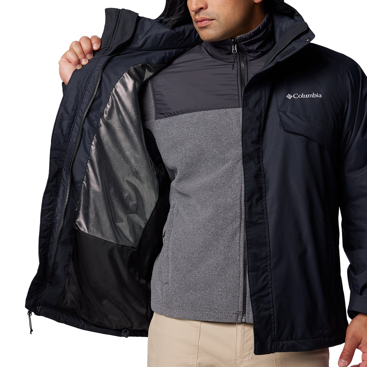 Campera Bugaboo Iii Fleece Omni-Tech Negro