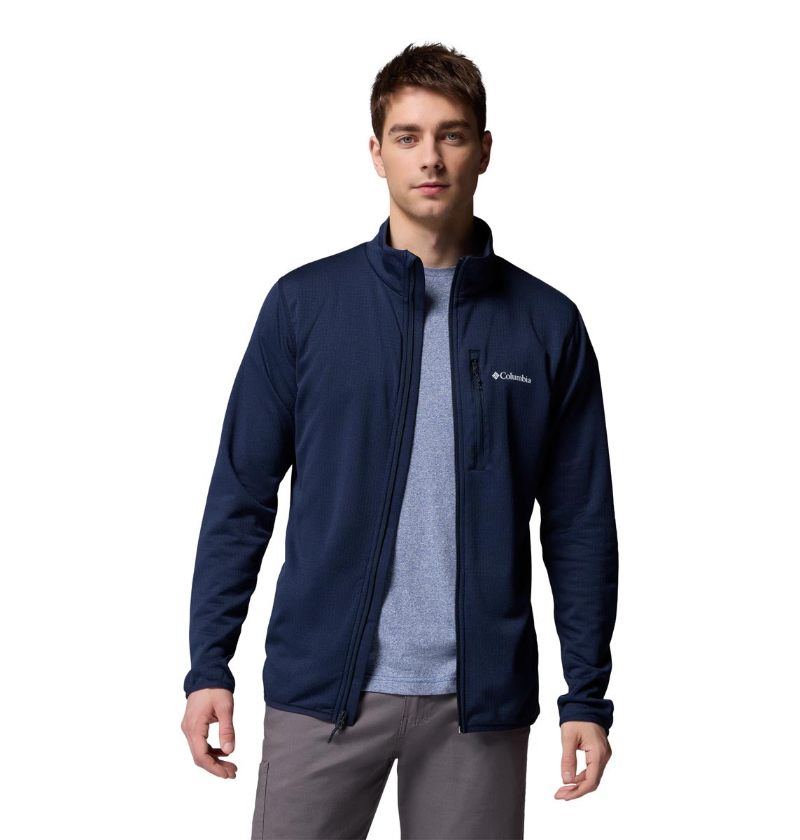 Polar Essential Hike Grid Omni-Wick Azul Marino