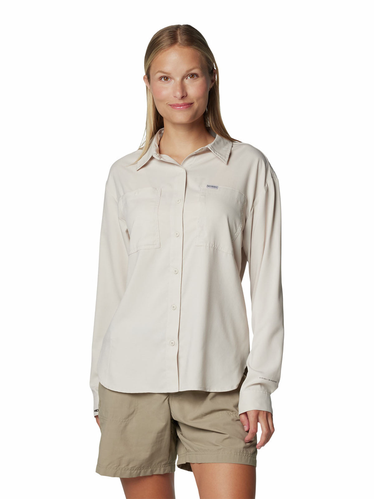 Camisa Silver Ridge Utility Omni-Shade Gris