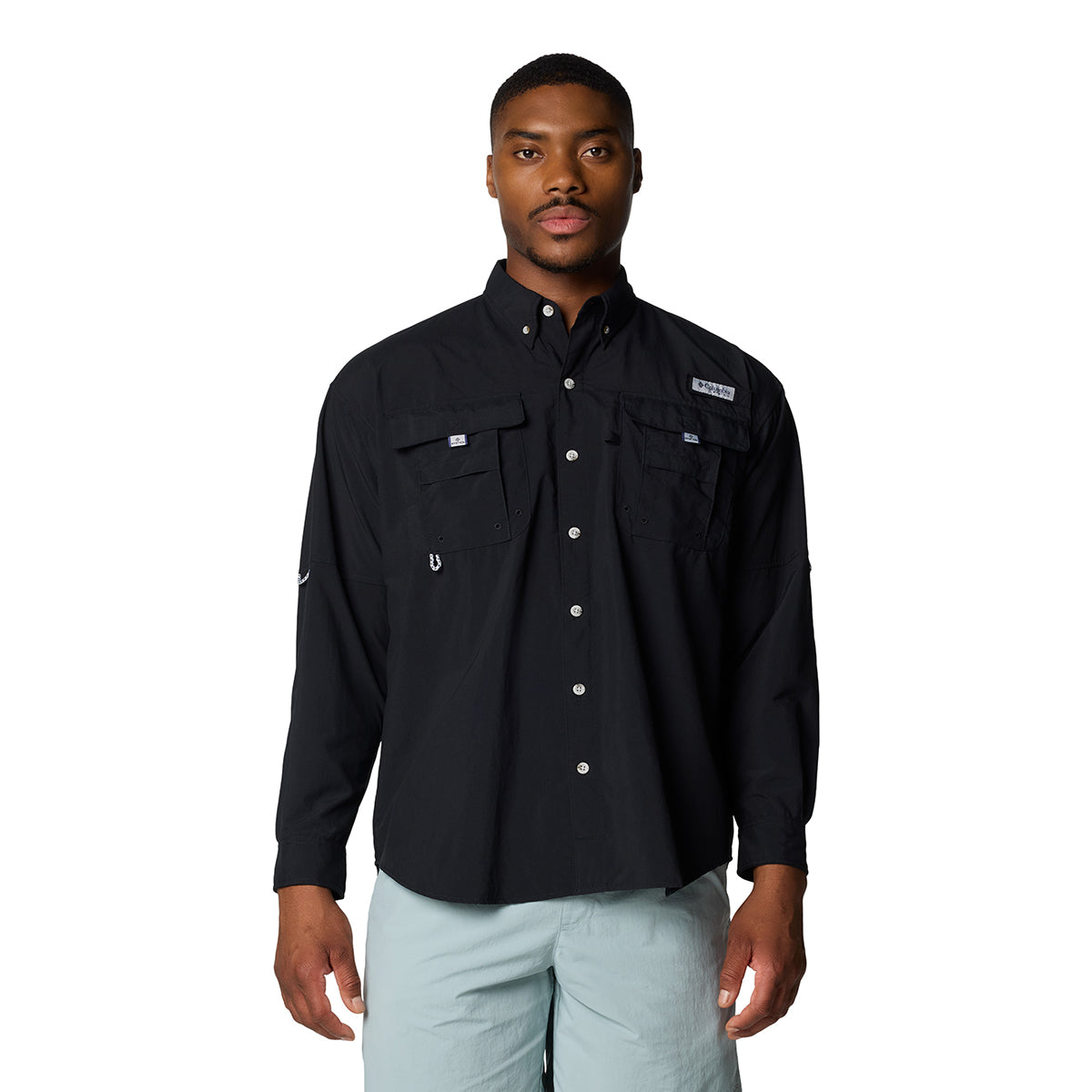 Camisa Manga Larga Bahama Ii L/S Shirt Omni-Shade Negro