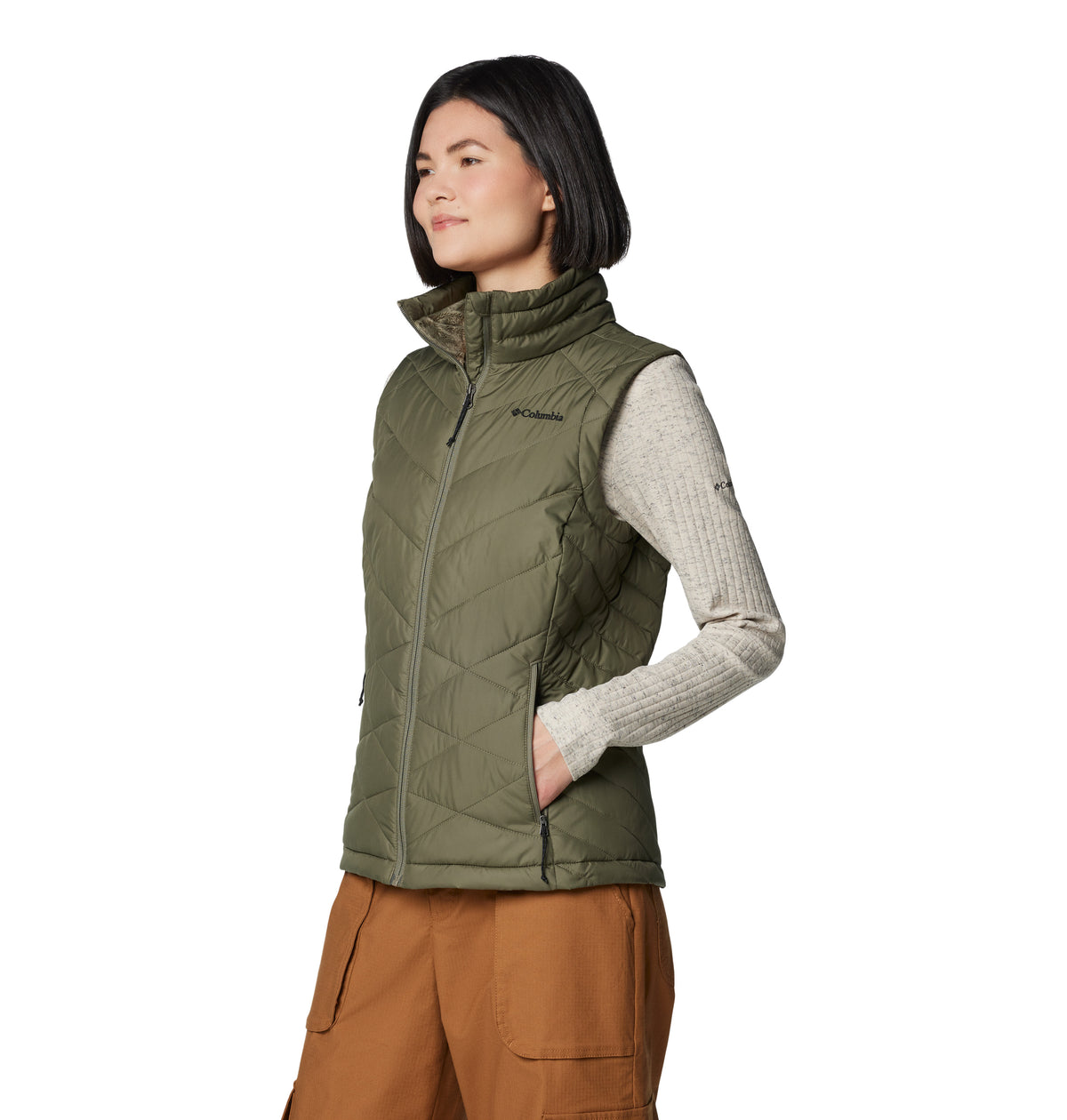 Chaleco Heavenly Ii Vest Omni-Heat Verde
