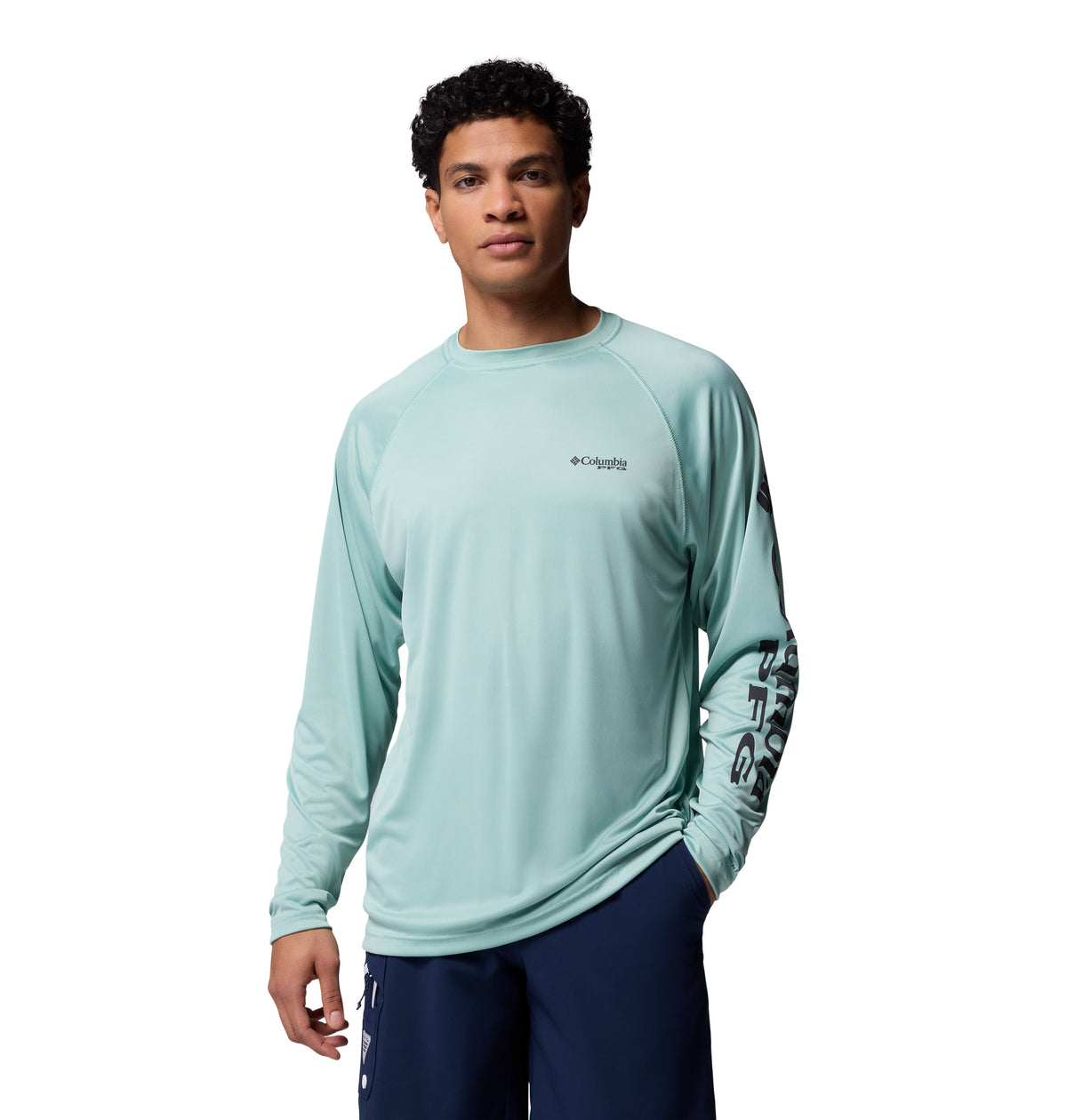 Remera Manga Larga Terminal Tackle Ls S Omni-Shade Verde