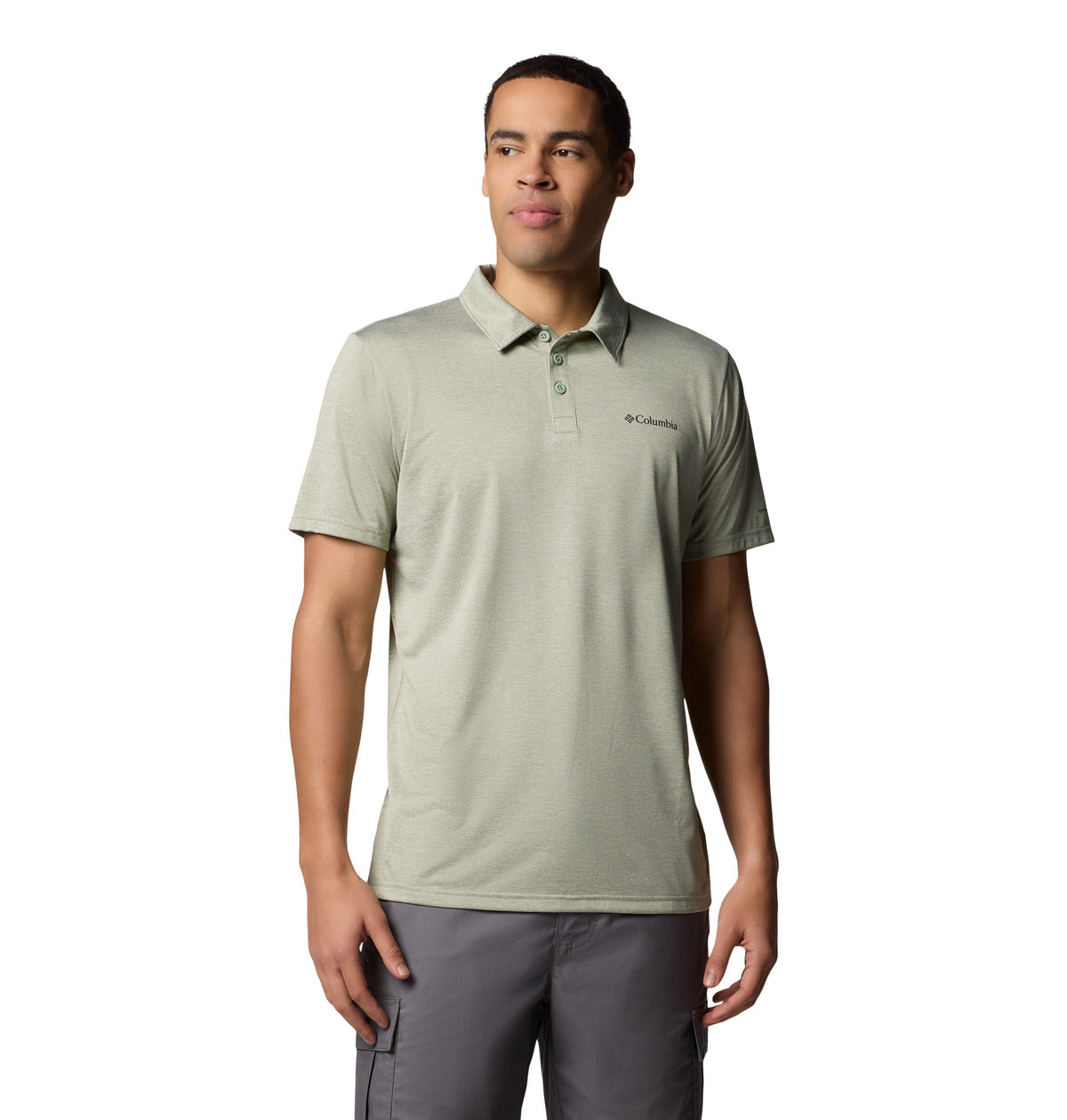 Polo Columbia Hike Polo Omni-Wick Verde