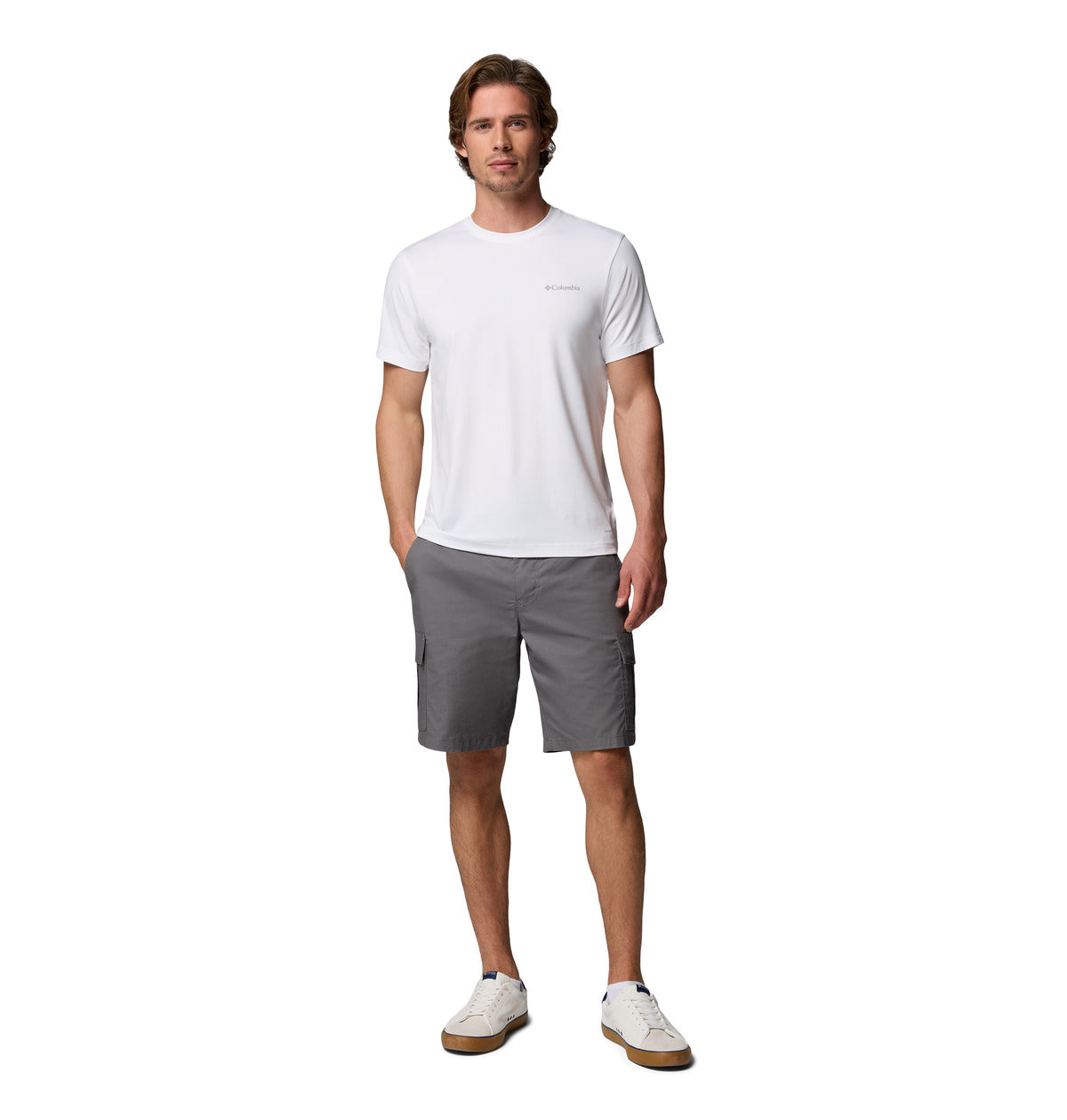 Remera Parsons Point Ss Omni-Shade Blanco