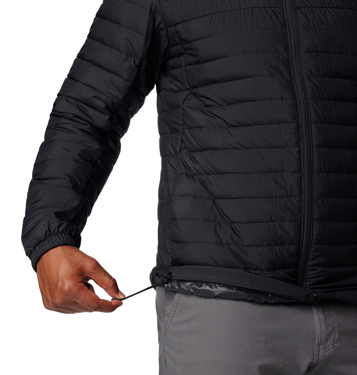 Campera Silver Falls Ii Hood Omni-Shield Negro