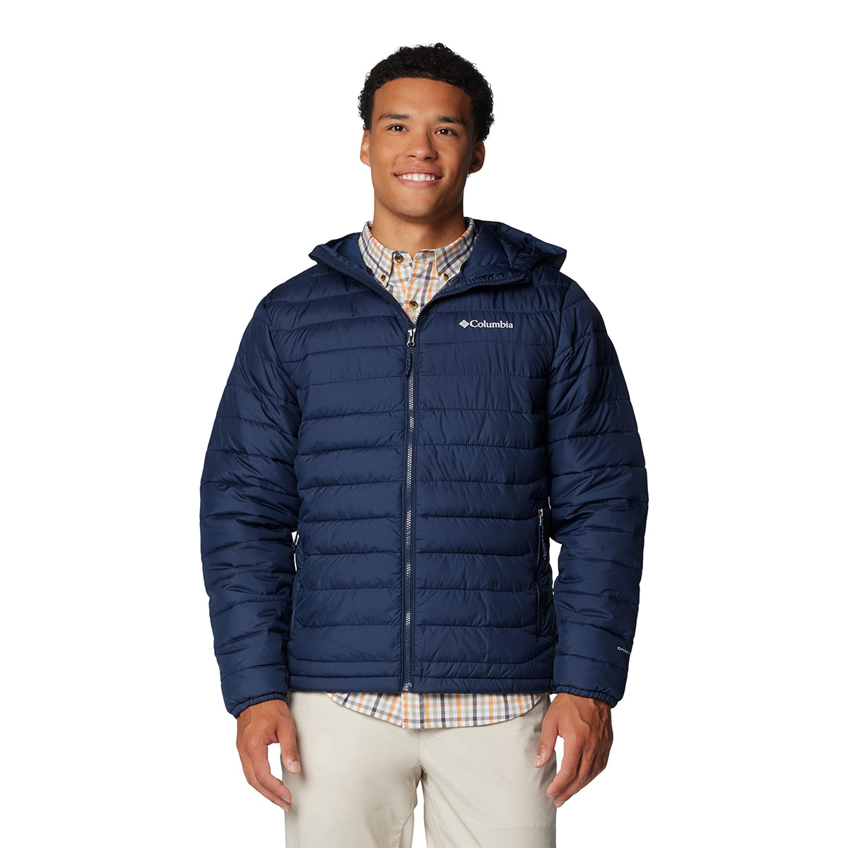 Campera Powder Lite Ii Omni-Heat Azul Marino