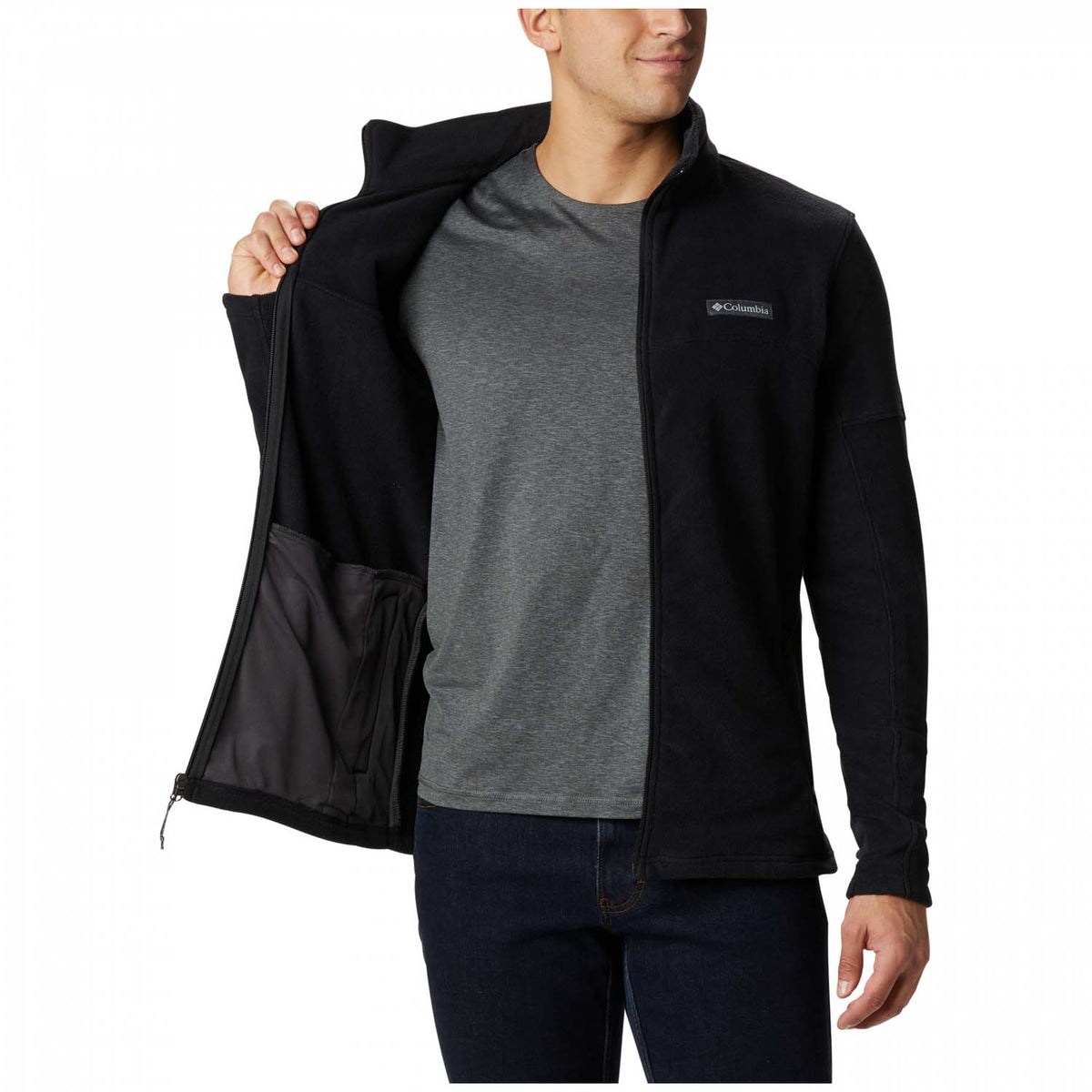 Polar Basin Trail Full Zip  Negro