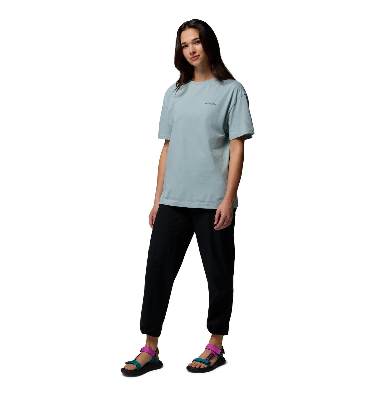 Remera Rolling Bend Graphic  Azul