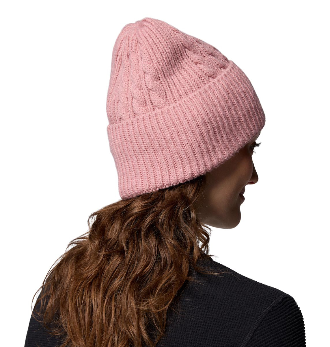 Gorro Agate Pass Cabl  Rosado