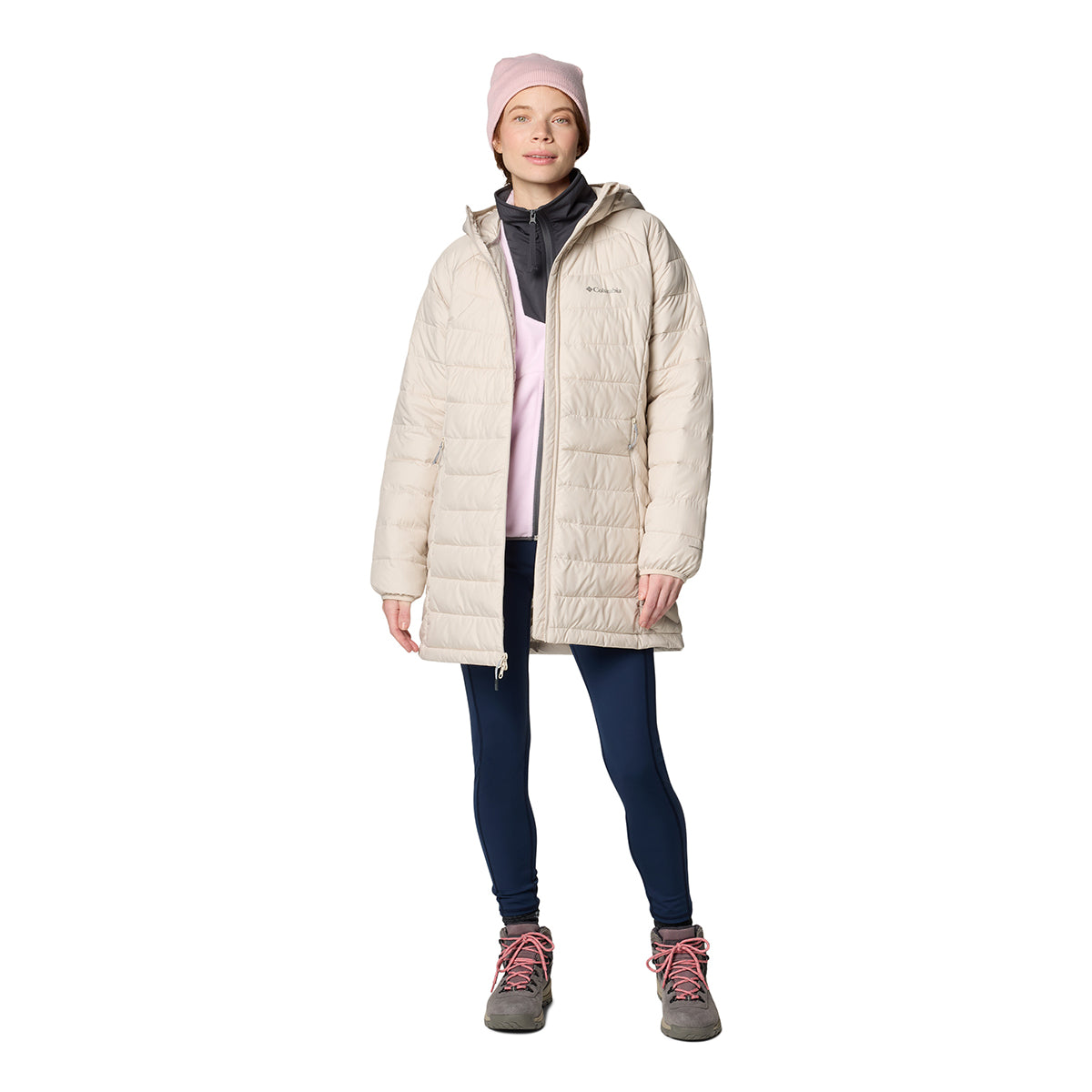 Campera Powder Lite Ii Mid Omni-Shield Gris