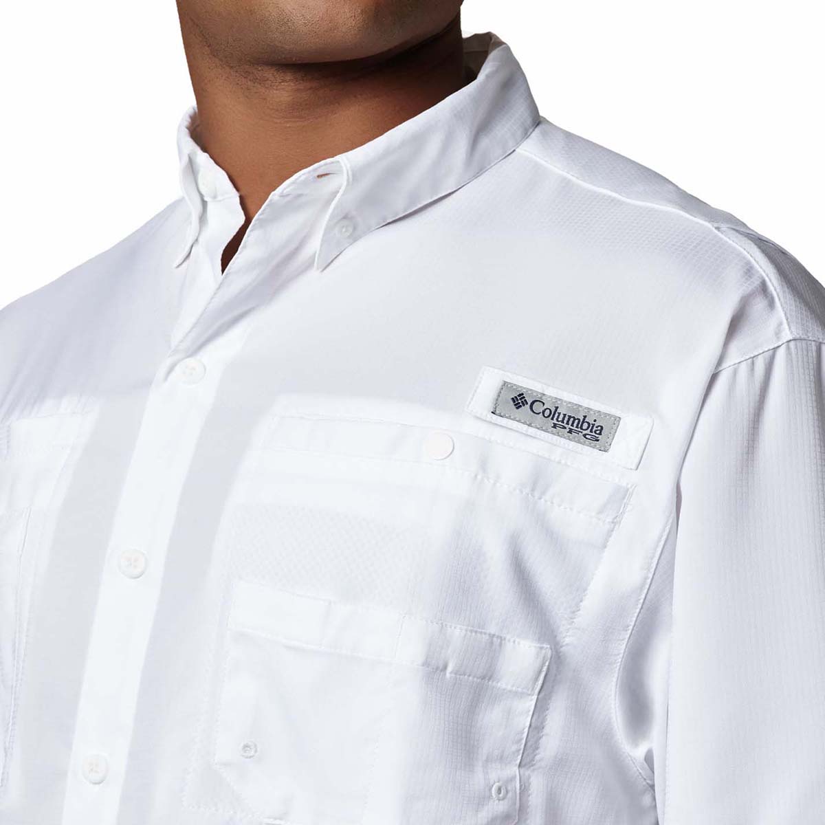 Camisa Manga Corta Tamiami Ii Ss S Omni-Shade Blanco