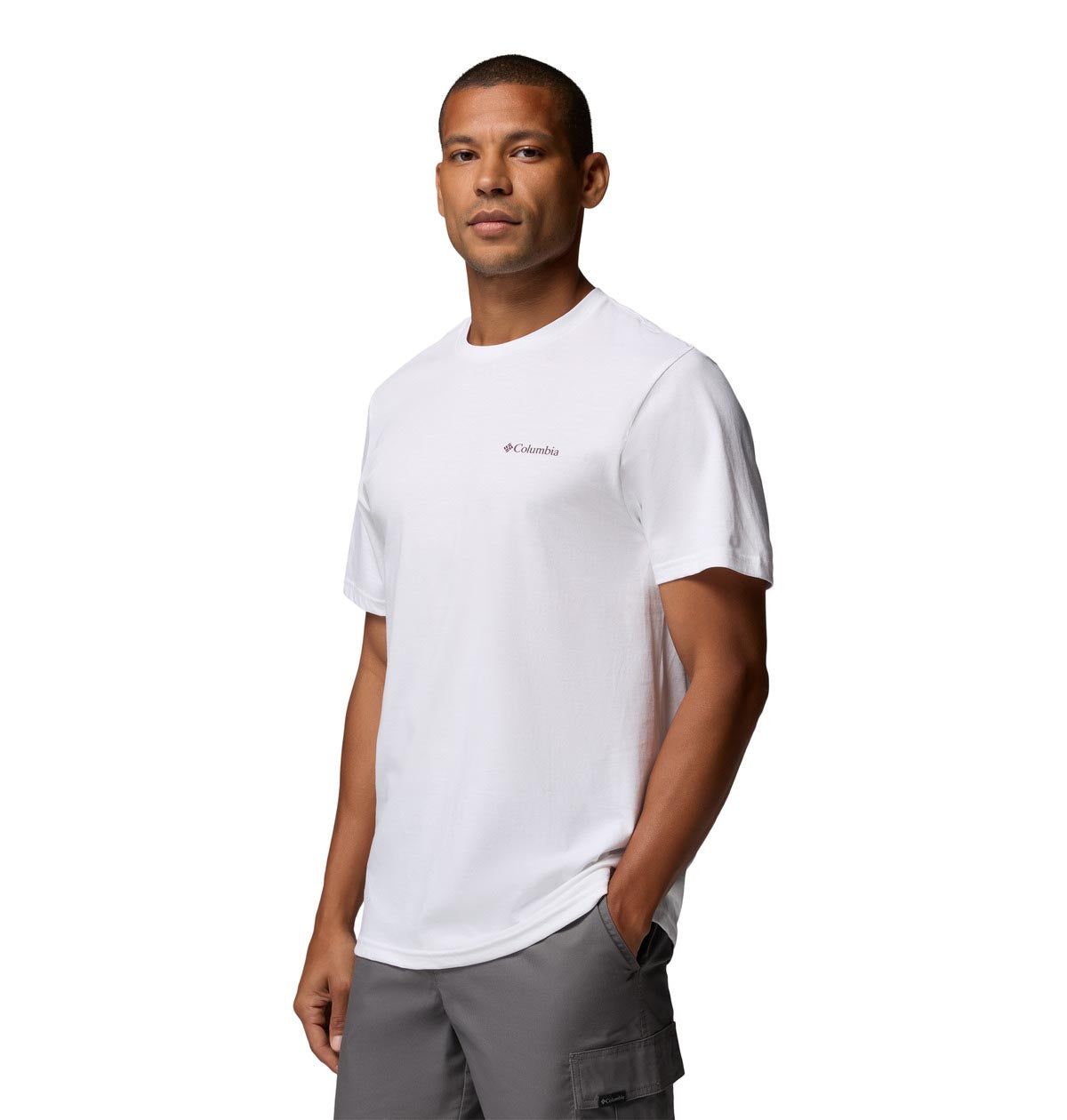 Remera Csc Outdoor Back  Blanco