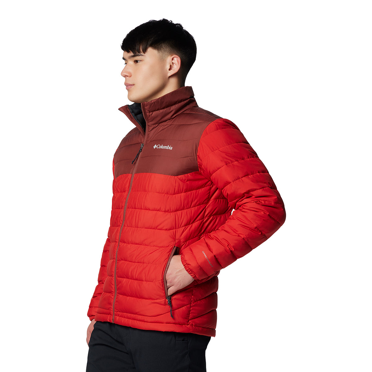 Campera Powder Lite Ii Jacke Omni-Heat Rojo