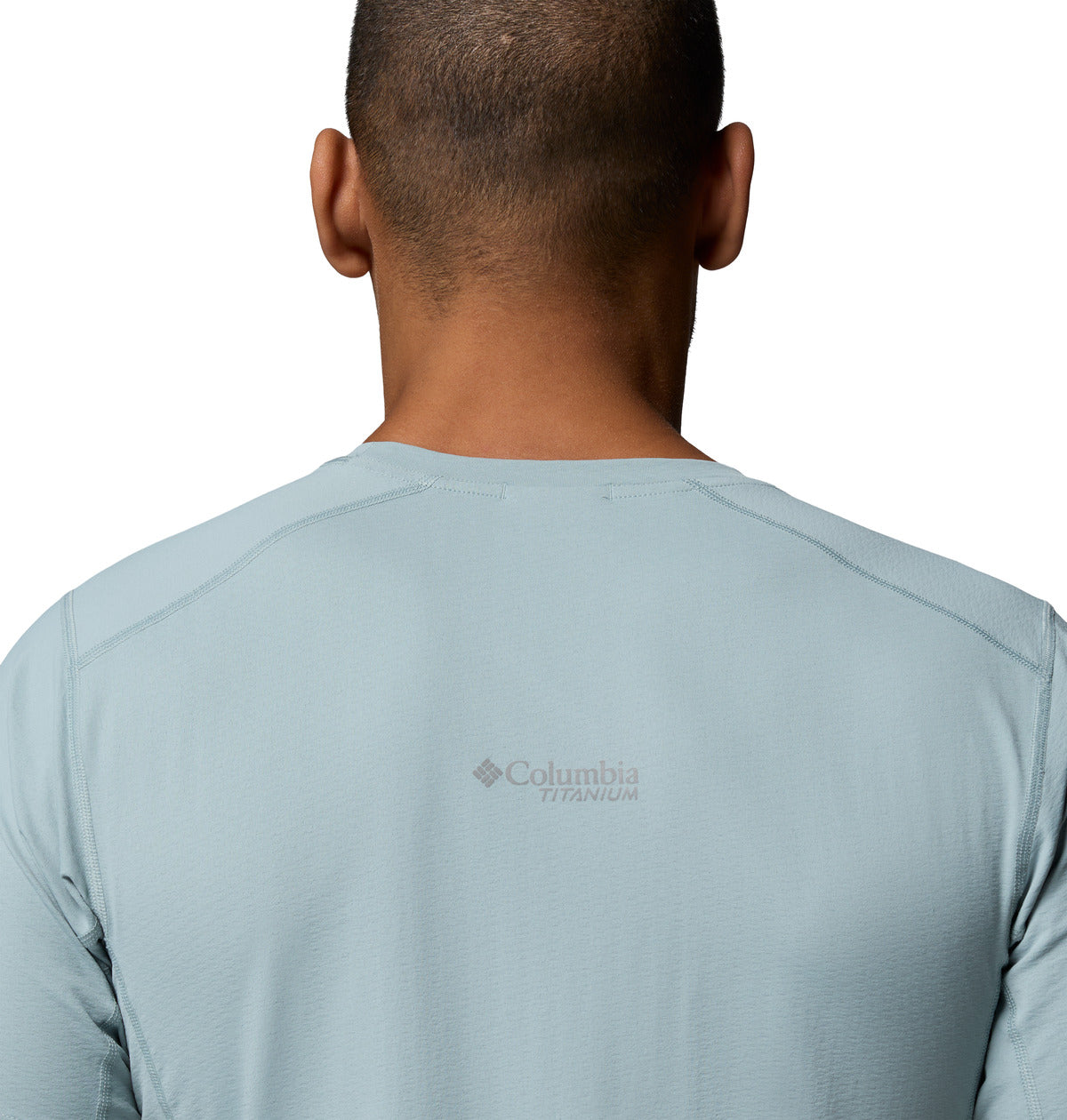 Remera Diamond Peak Short Omni-Freeze Azul