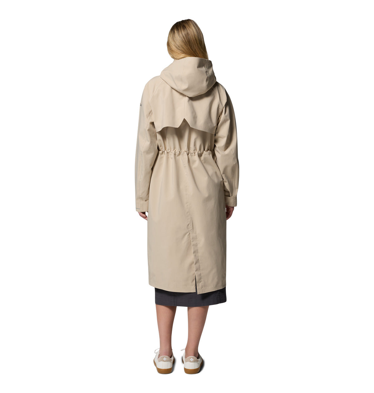 Impermeable Amaze Trench Rain Blanco