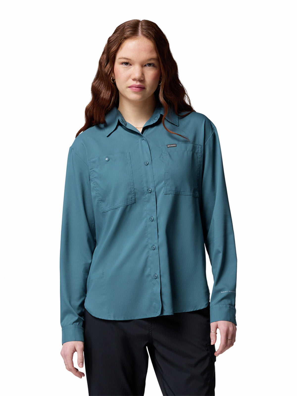 Camisa Silver Ridge Utility Omni-Shade Azul