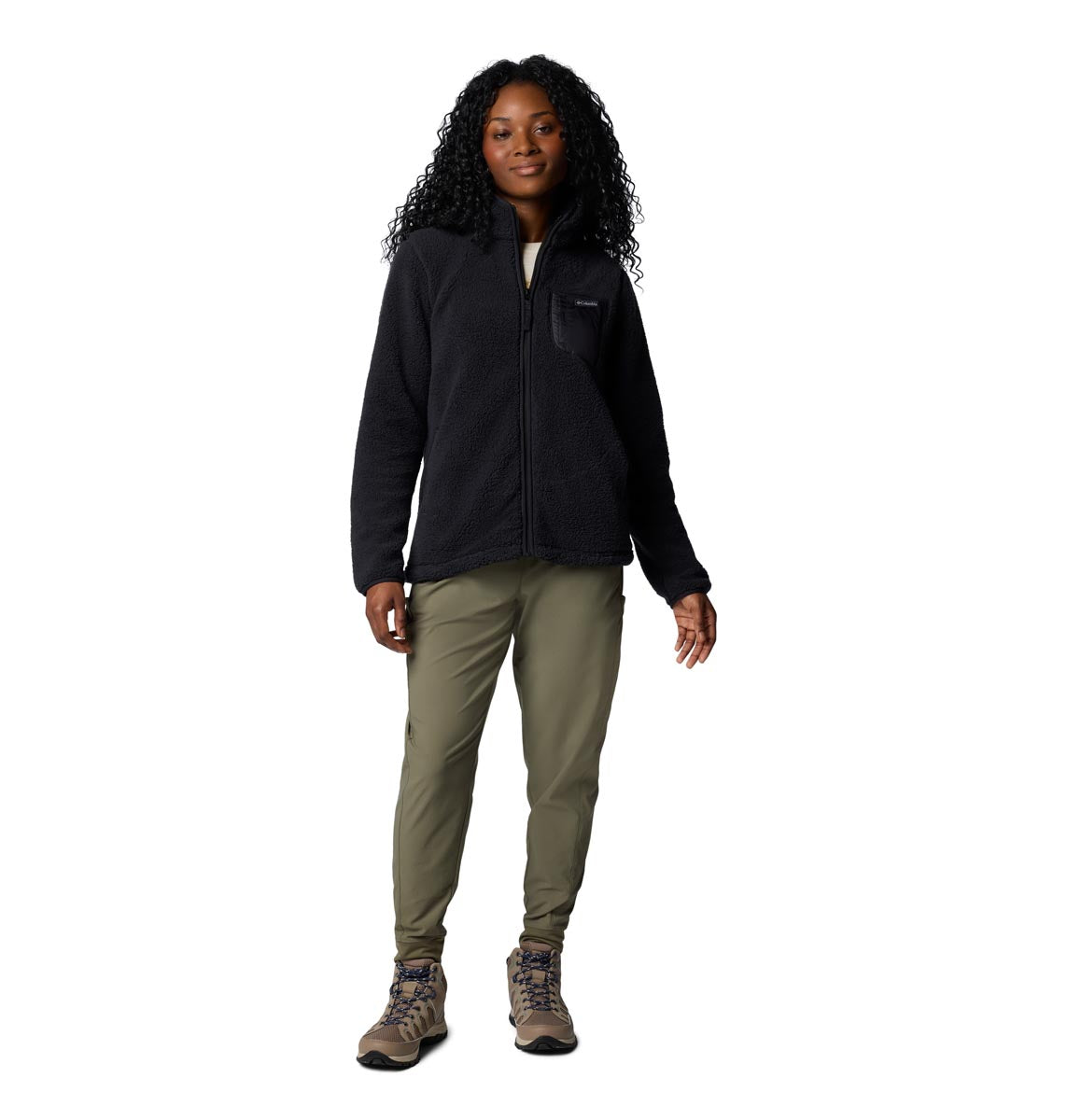 Polar West Bend Full Zip  Negro