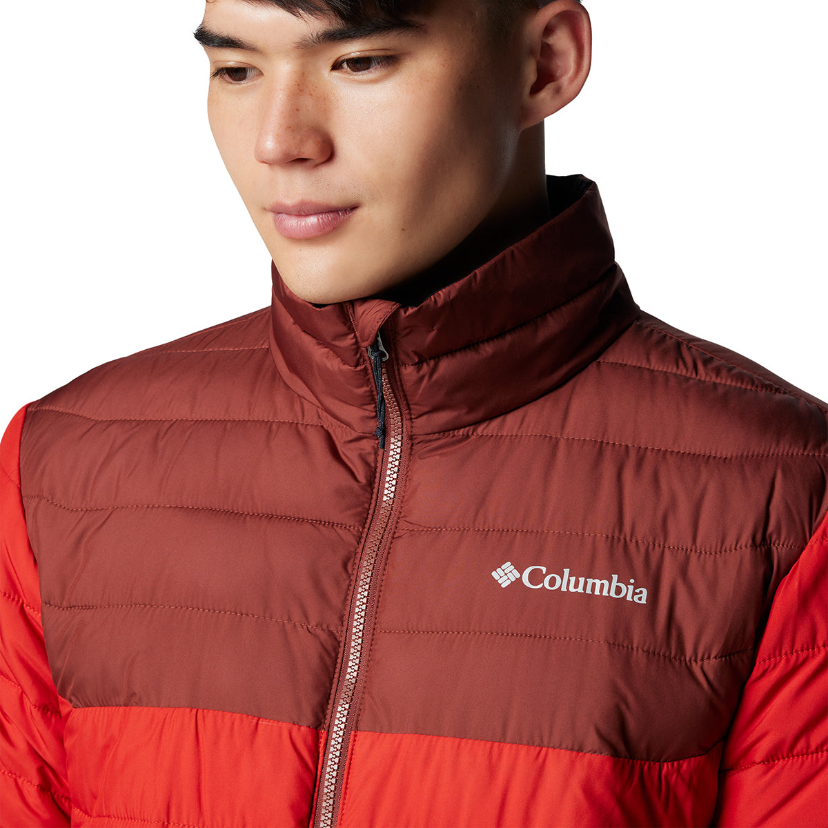 Campera Powder Lite Ii Jacke Omni-Heat Rojo